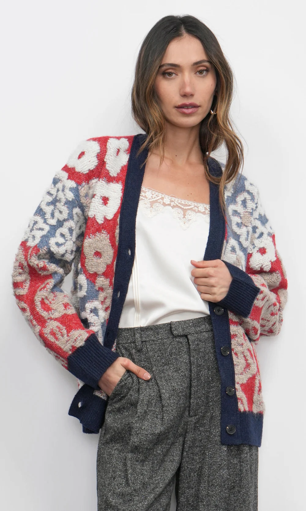 Professional Look Everyday Jacket Mina Oversized Cardigan