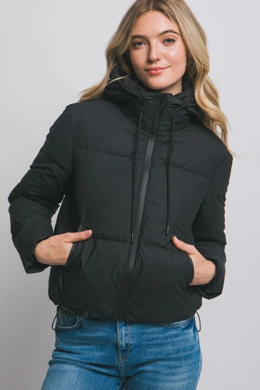 Holly Long Sleeve Padded Puffer Jacket Fade Resistant