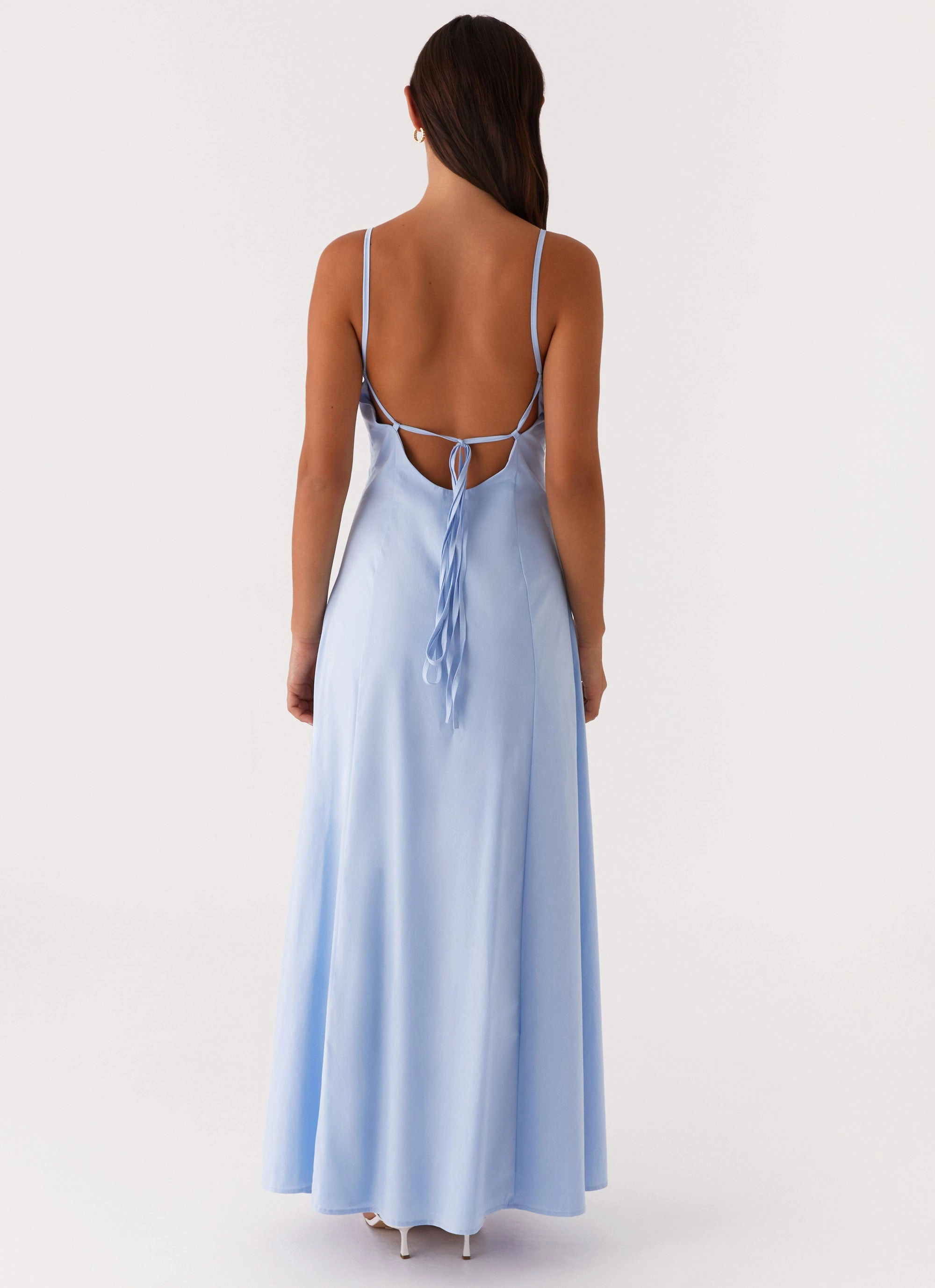 Clear As Day Maxi Dress - Blue Urban Ready Easy Go