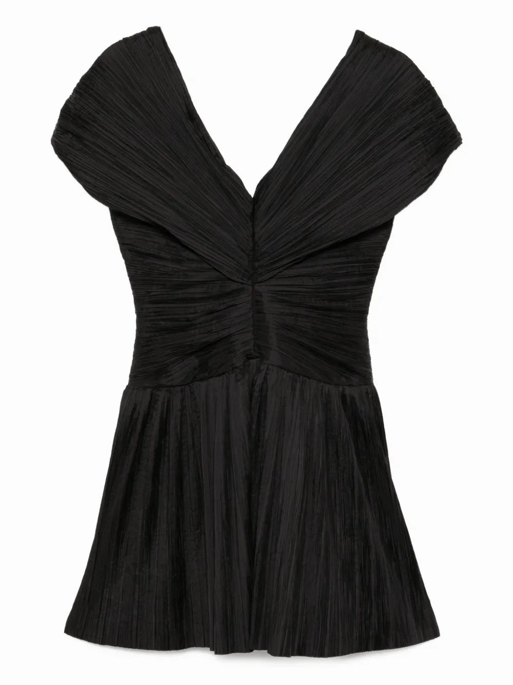 Avarie Plisse Mini Dress in Black Classic and Modern Relaxed-fit maxi dress