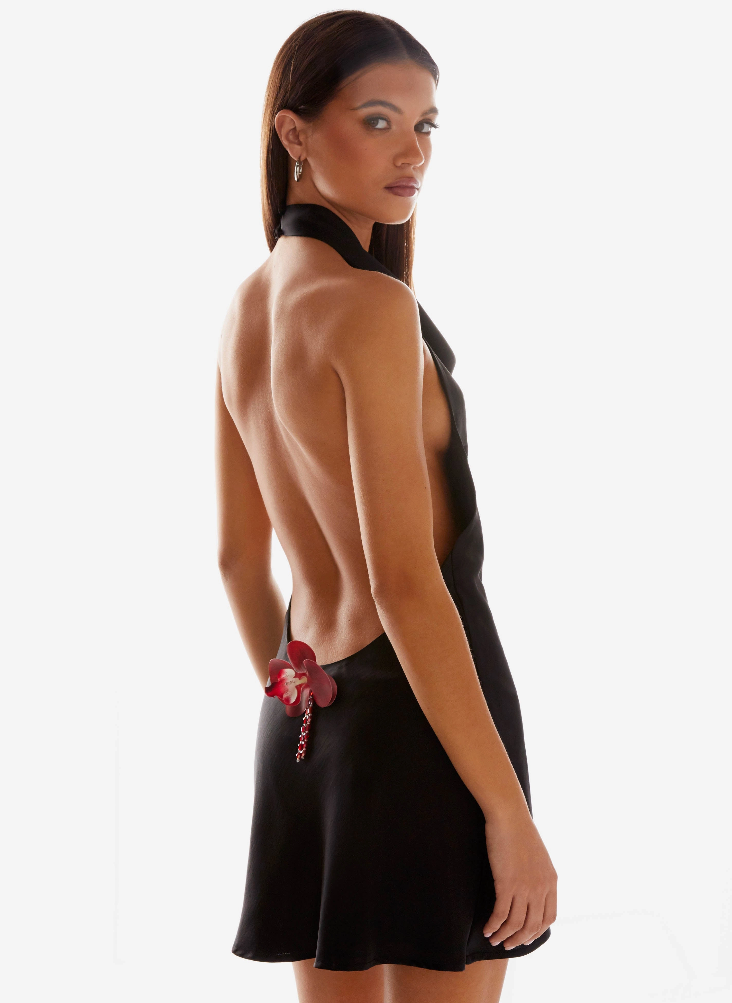 flattering appearance Iridessa Mini Dress - Black