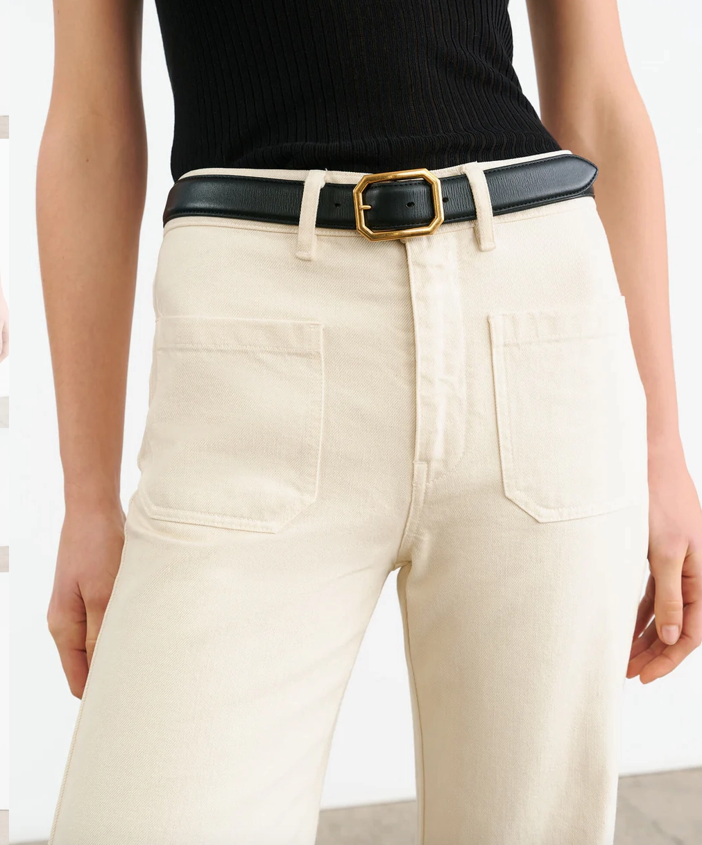 Florence Pant in Stone Indoor Comfort Low Bulk