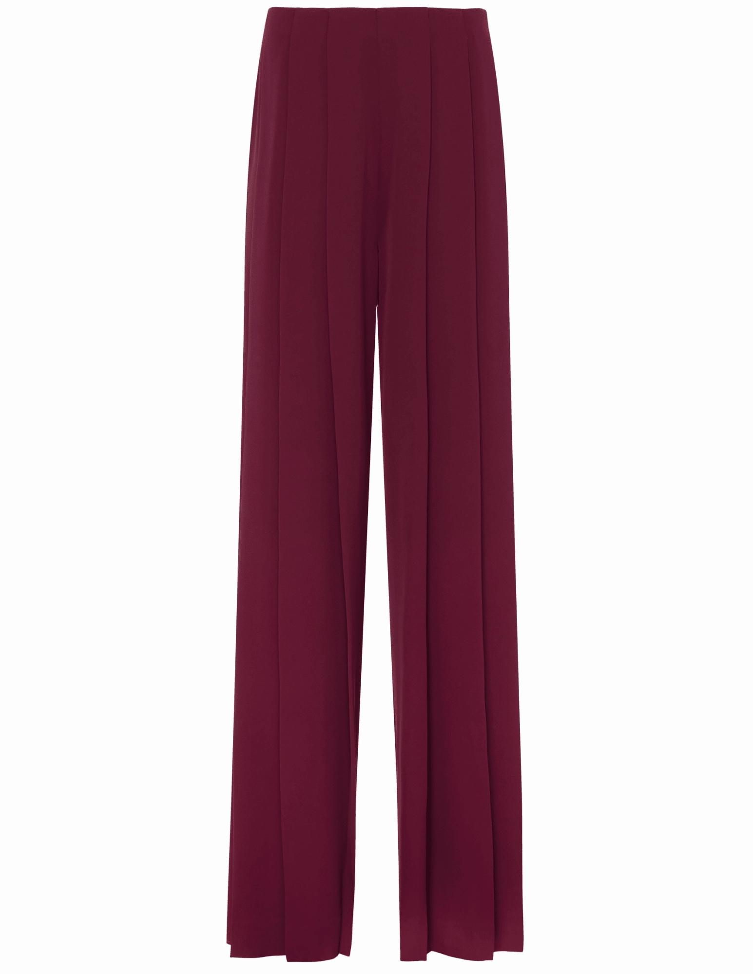 Classic Elegance L'AGENCE Nova Pleated Wide Leg Pant