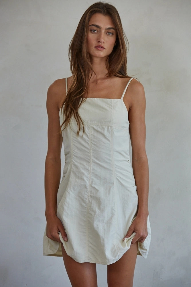 Compact Stitching Tessa Mini Dress