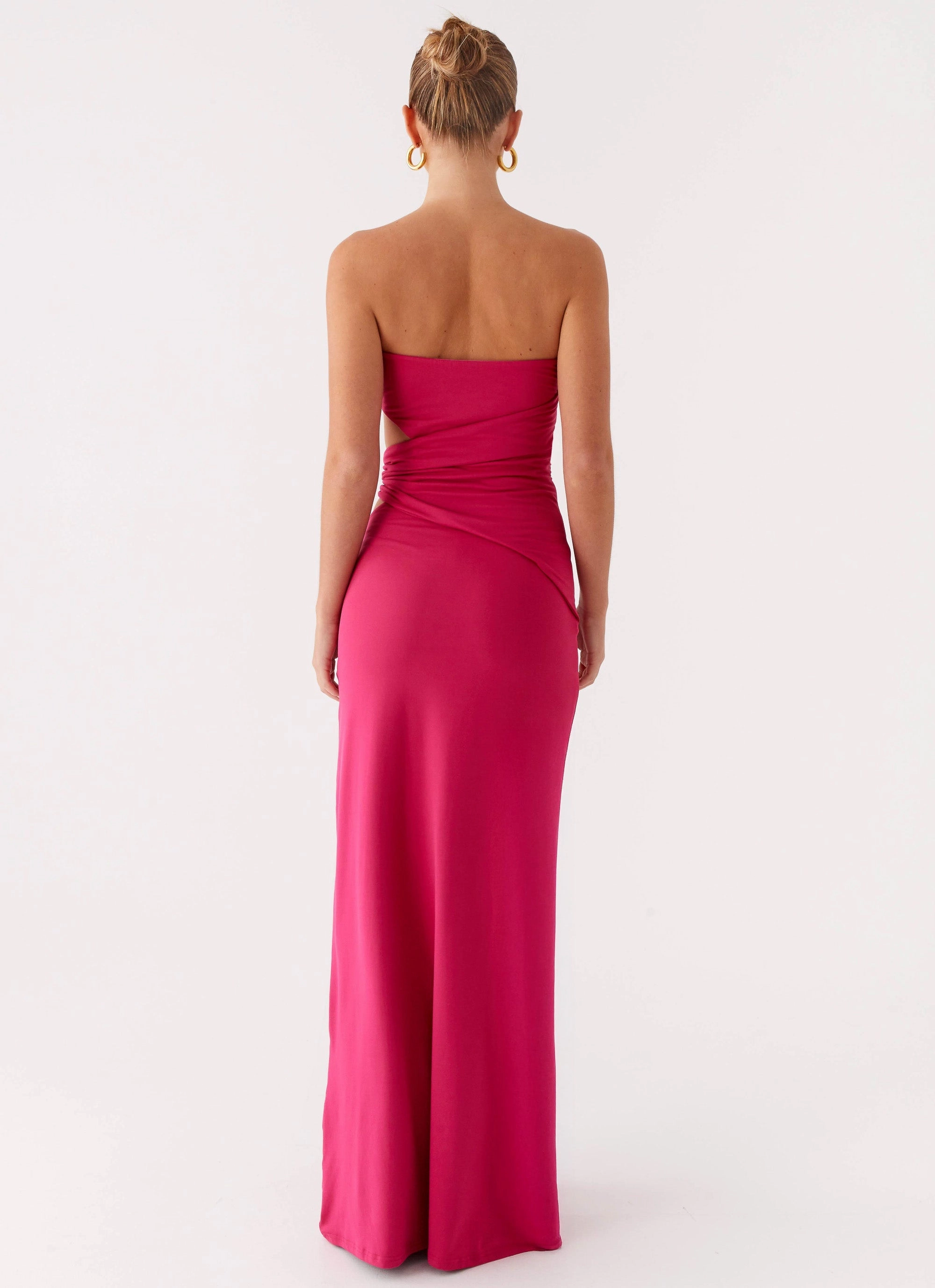Anetta Maxi Dress - Fuchsia Shared Moment