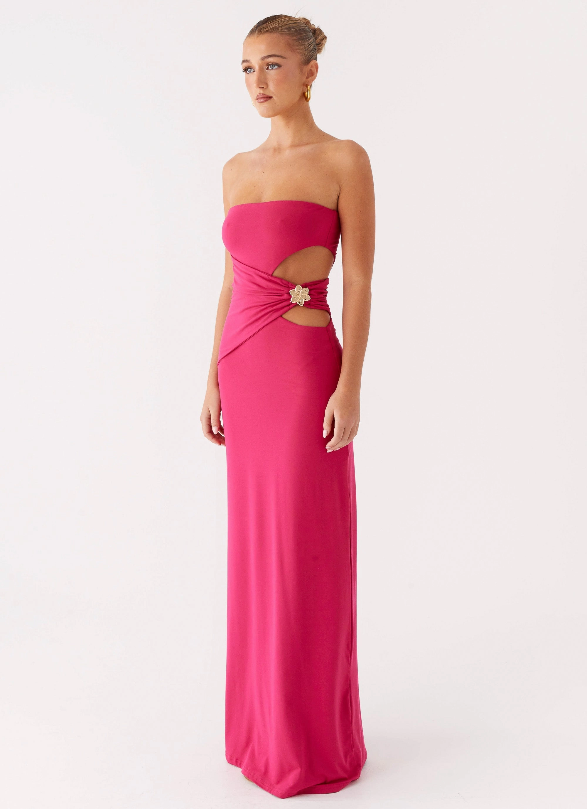 All Moments Anetta Maxi Dress - Fuchsia