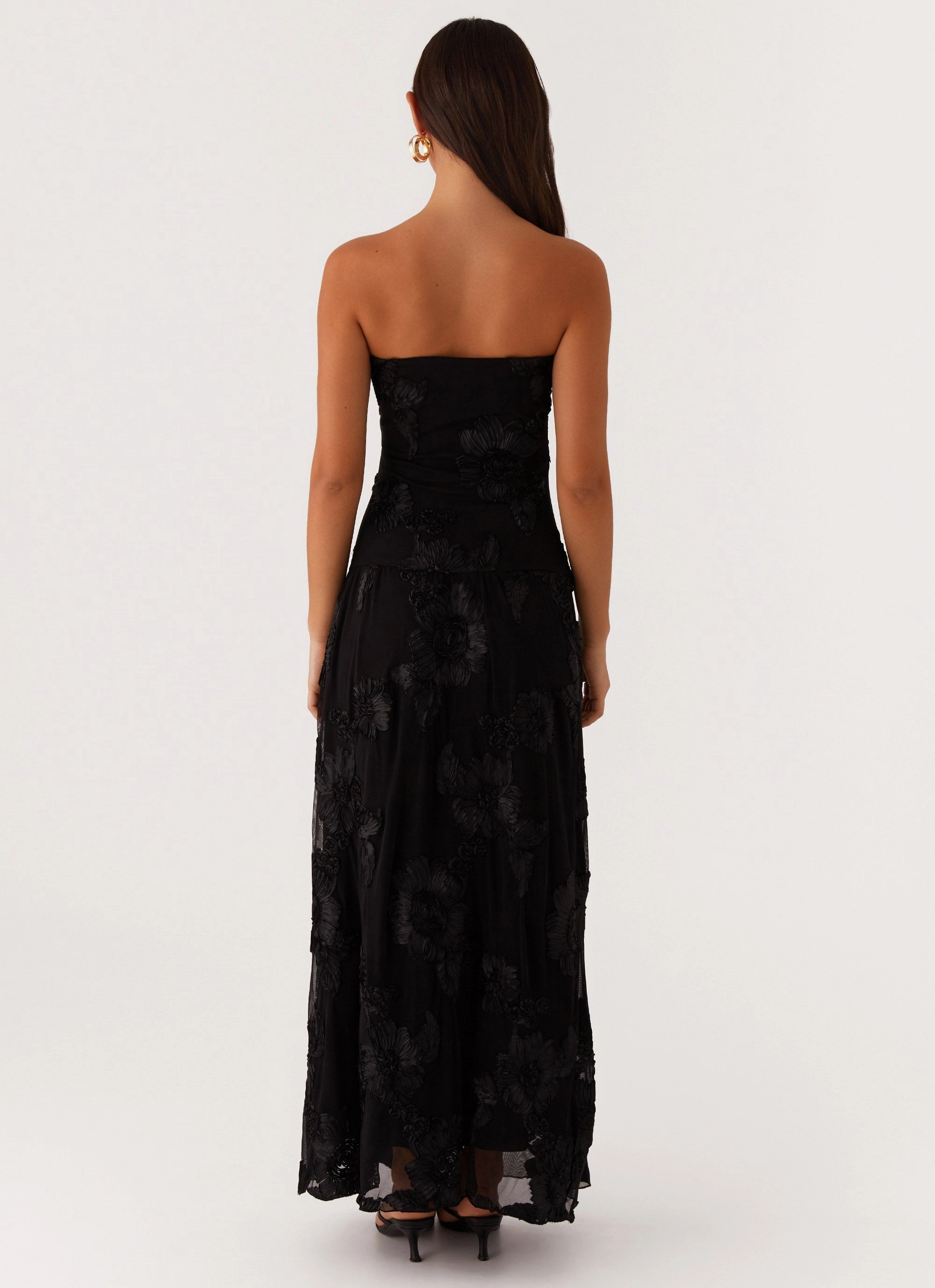 After Light Maxi Dress - Black Seasonal Essential Breathable Feel