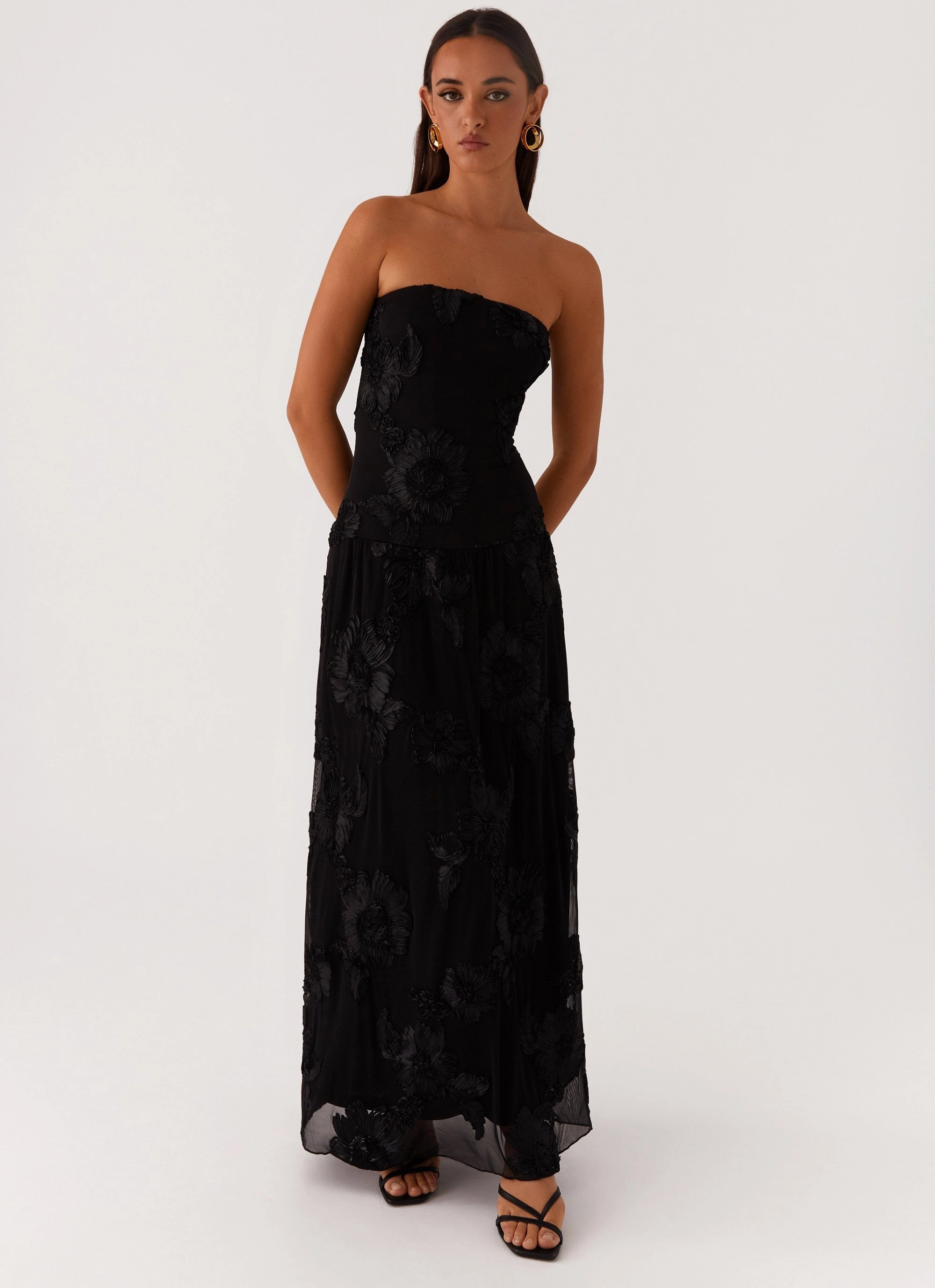 Work-to-Play Wear After Light Maxi Dress - Black