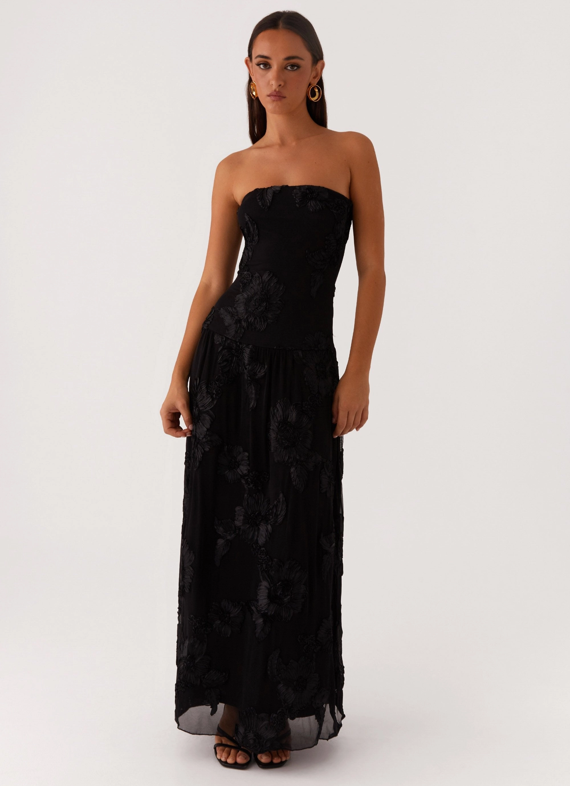 After Light Maxi Dress - Black Evening-Wear