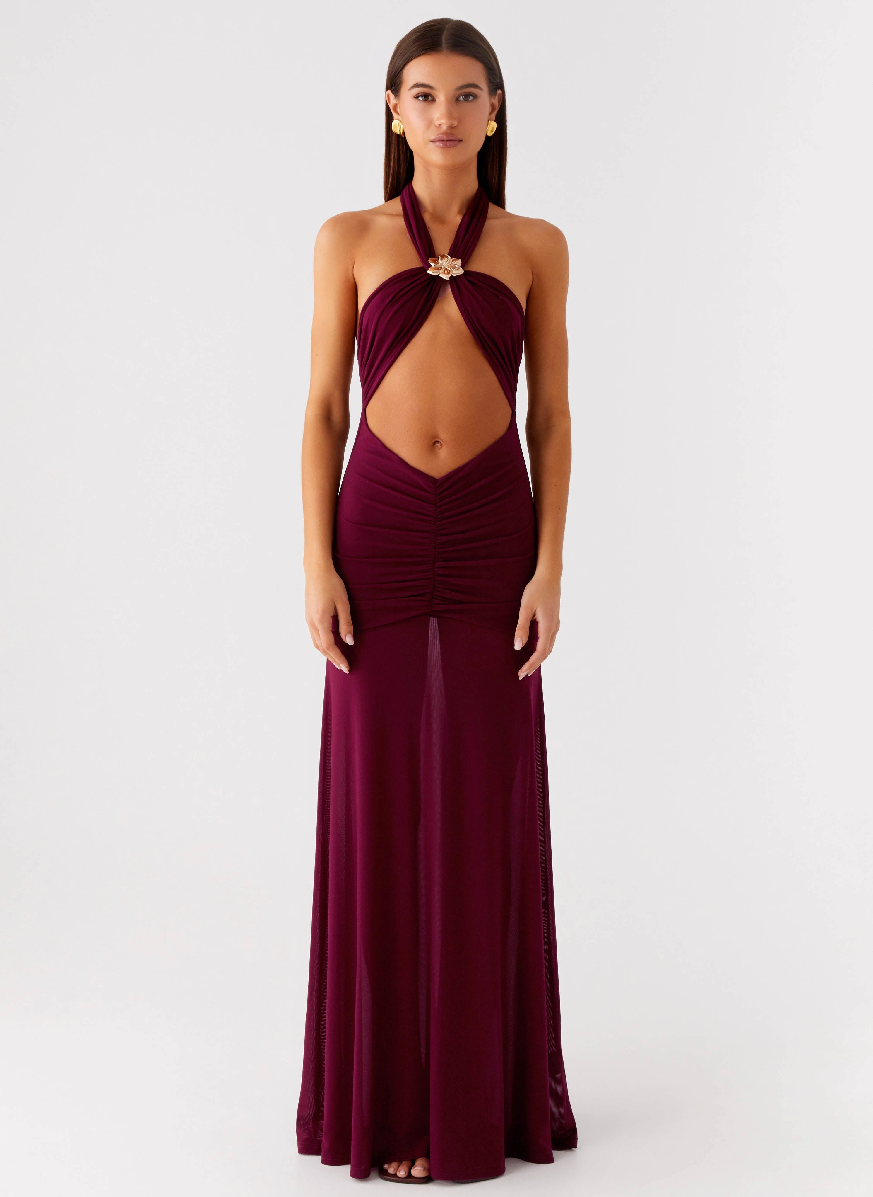 Studio Style Deltina Maxi Dress - Boysenberry