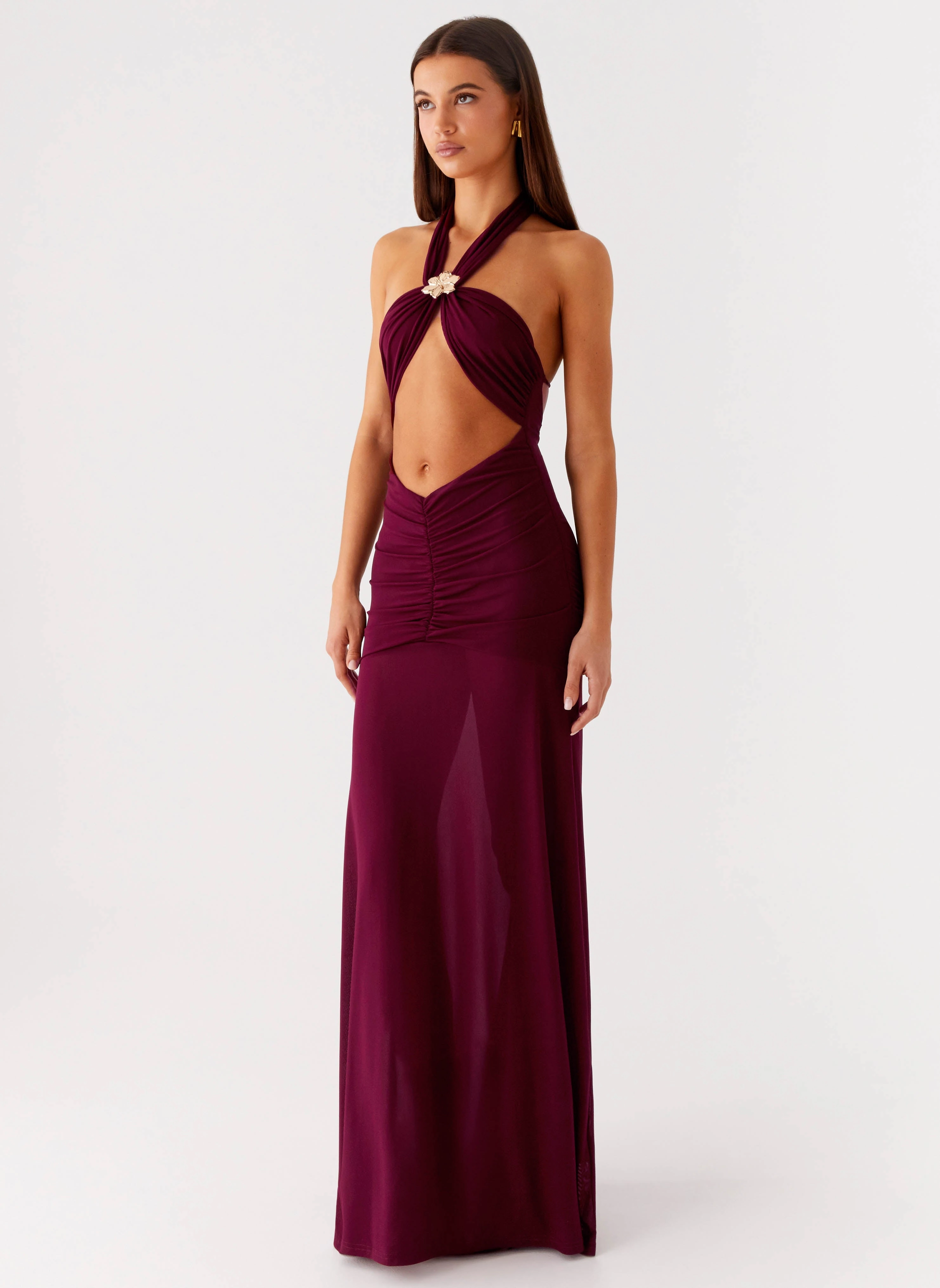 Deltina Maxi Dress - Boysenberry Easy Style