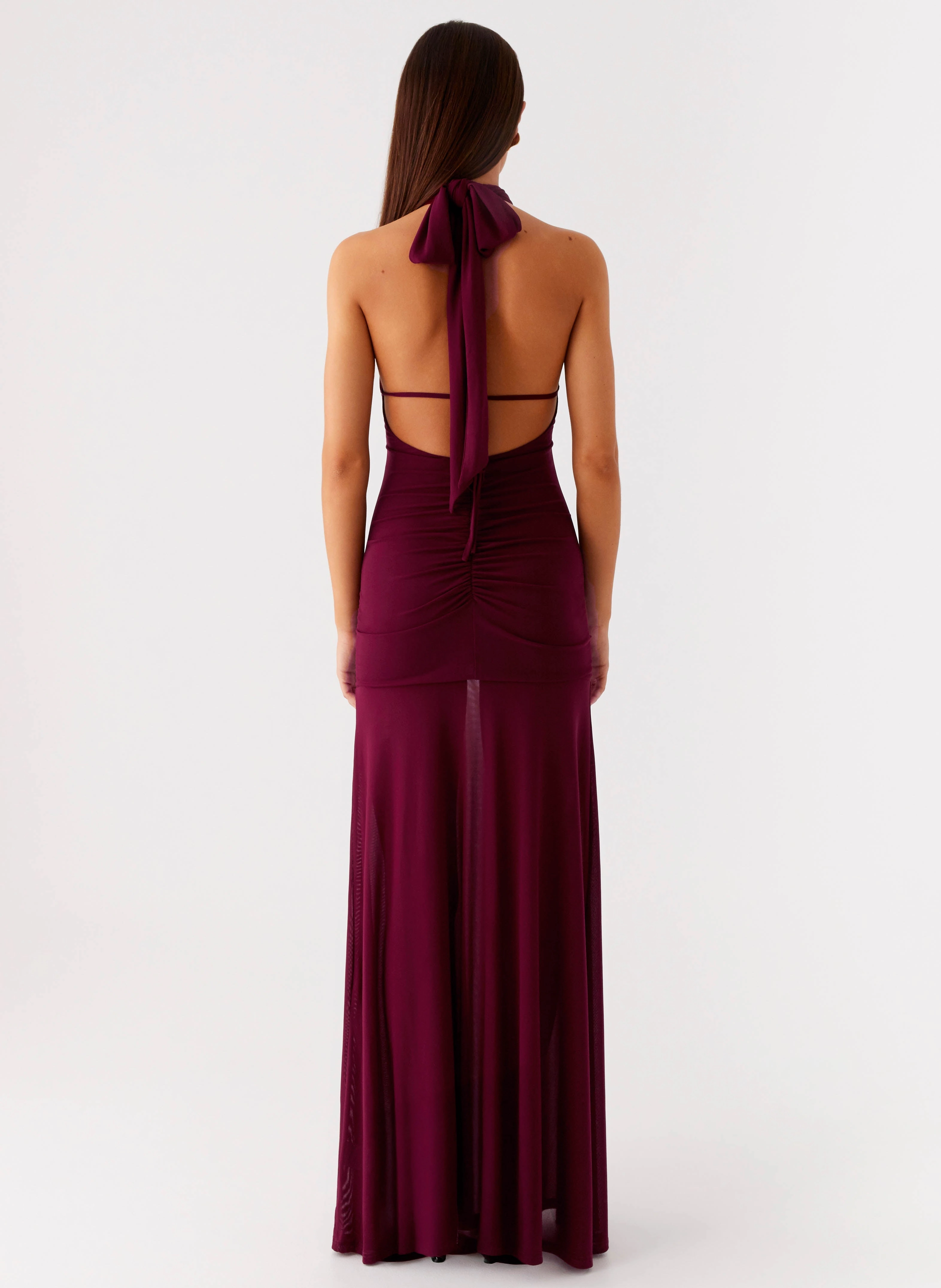 Deltina Maxi Dress - Boysenberry Comfortable Shape