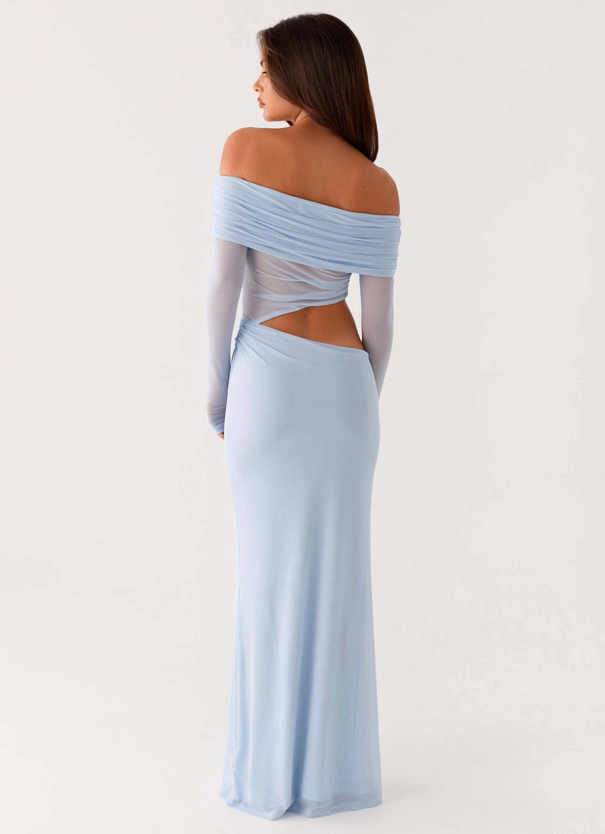 Emery Maxi Dress - Blue Classic and Modern Pastel Sky