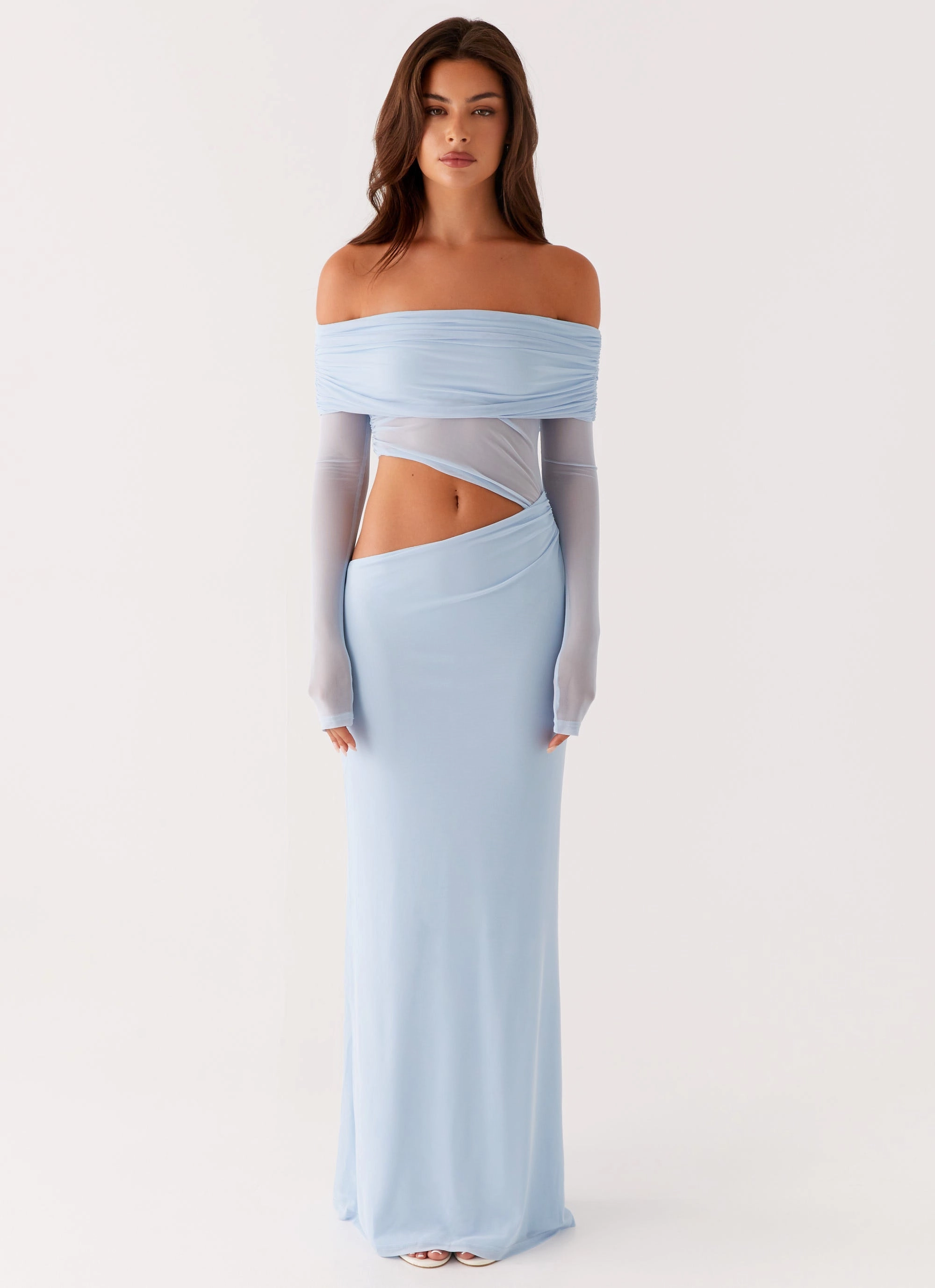 Emery Maxi Dress - Blue Daily Essential Picture Perfect
