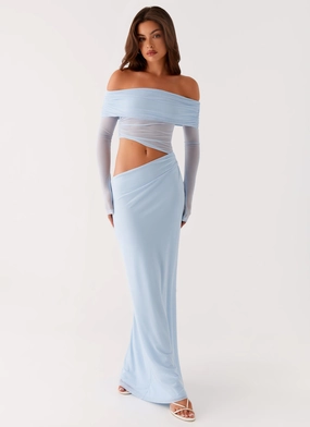 Fashionable Comfort Emery Maxi Dress - Blue