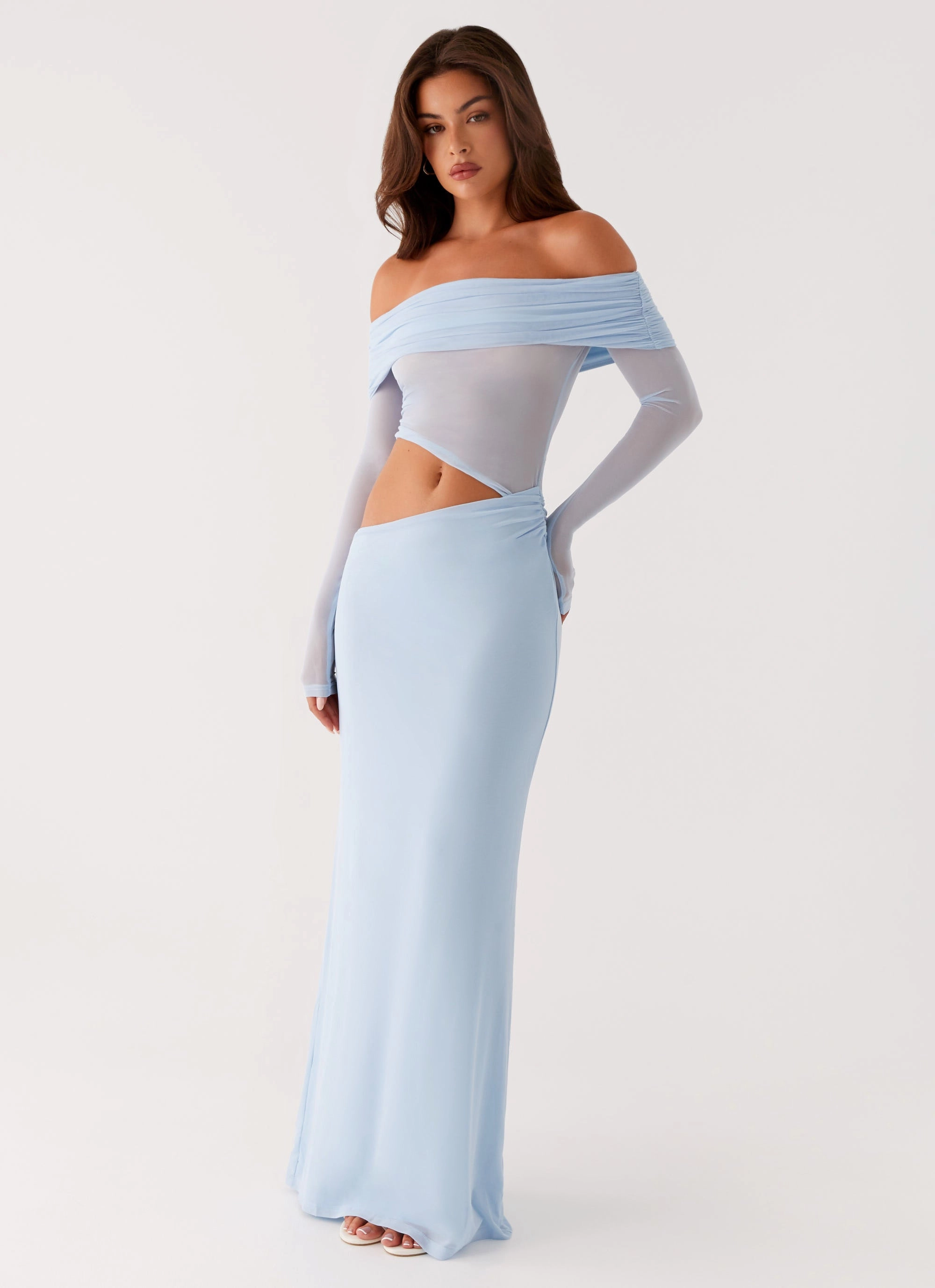 Comfort Mode Emery Maxi Dress - Blue