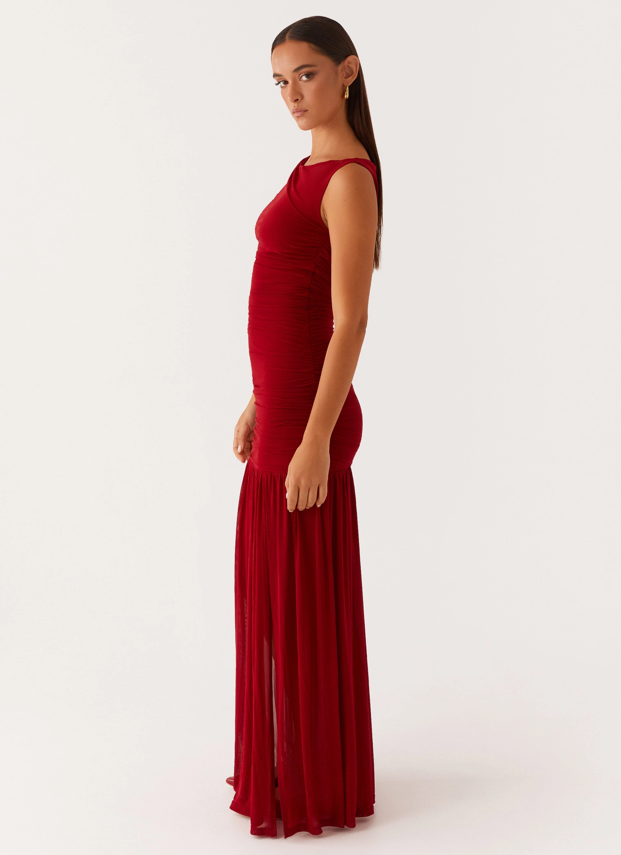Manon Maxi Dress - Red Trend Movement Playful touch