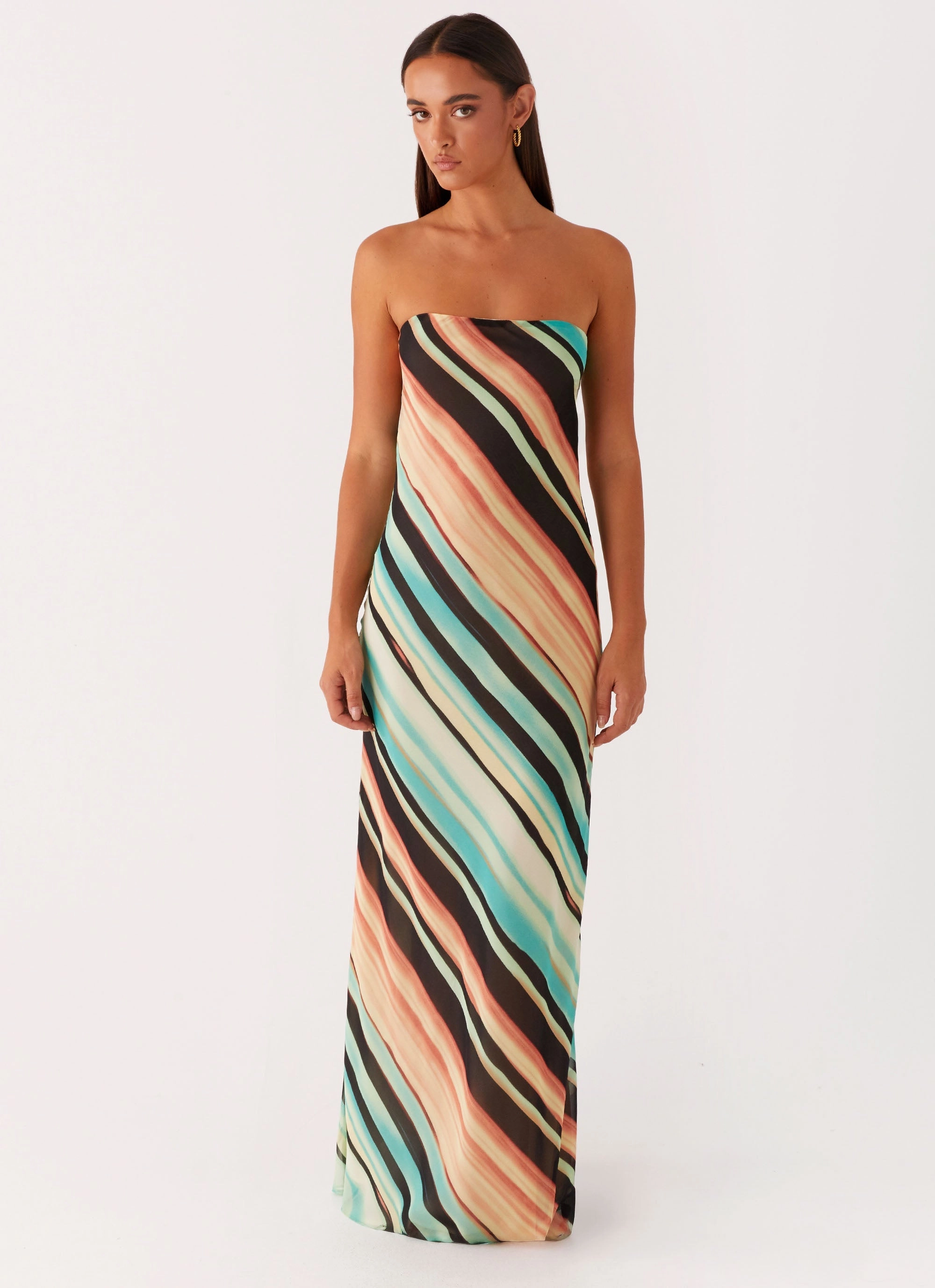 Como Maxi Dress - Stripe Capsule-Wardrobe