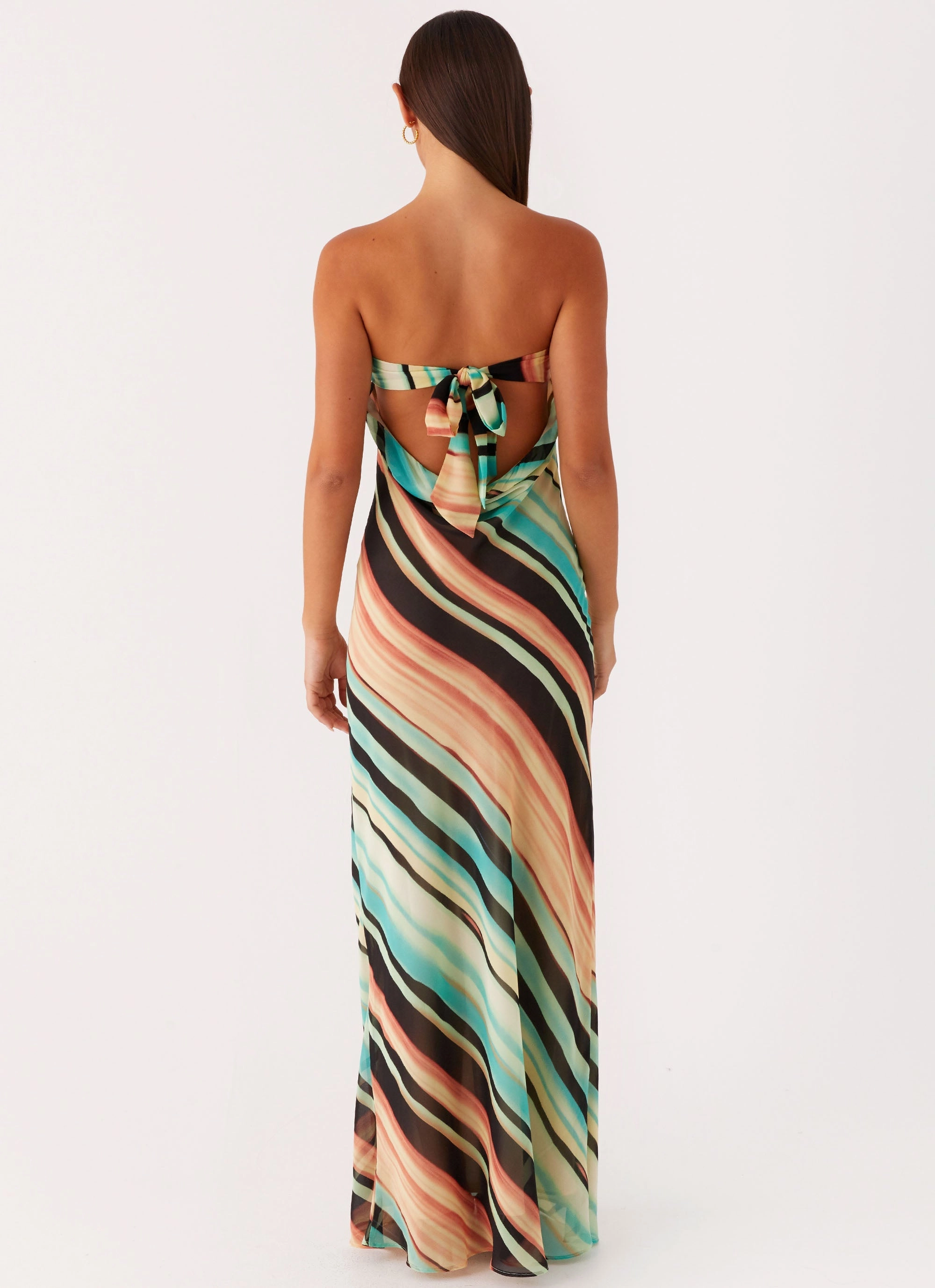 Como Maxi Dress - Stripe Versatile Cut