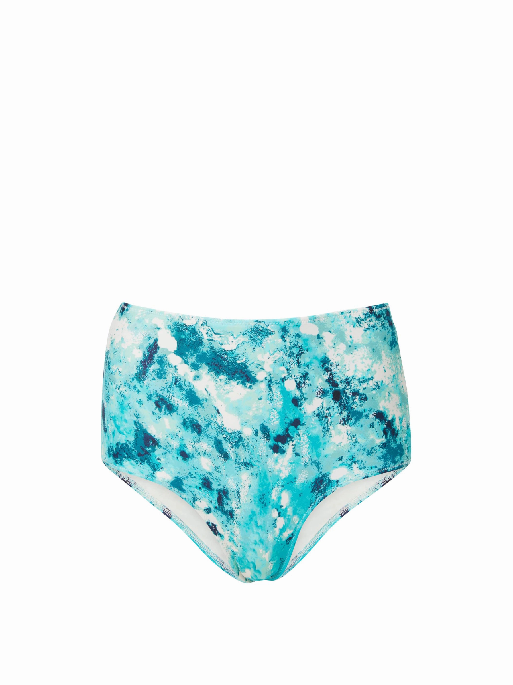 Effortless-Style Outdoor Swim Classic High Waist Bottom Ocean View