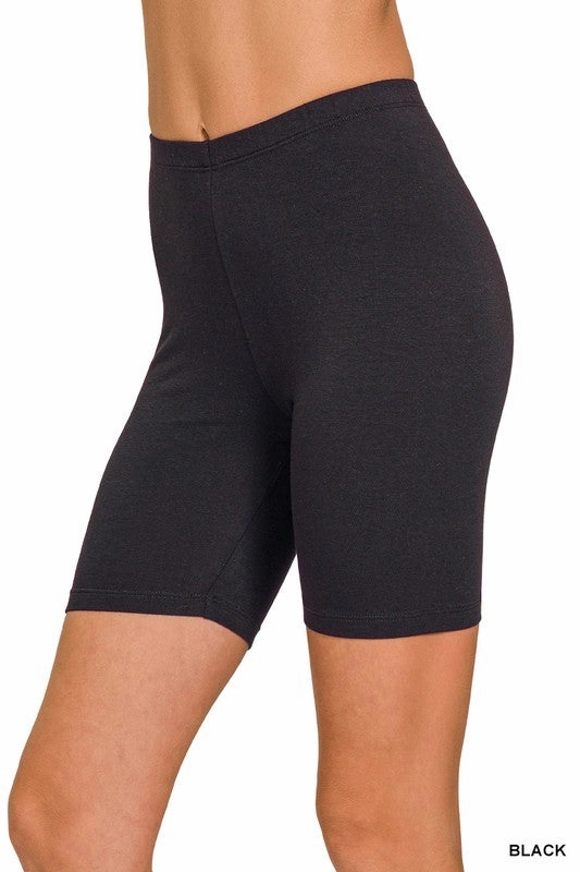 Connie Premium Cotton Biker Shorts S-XL Flatlock stitching Windproof Design