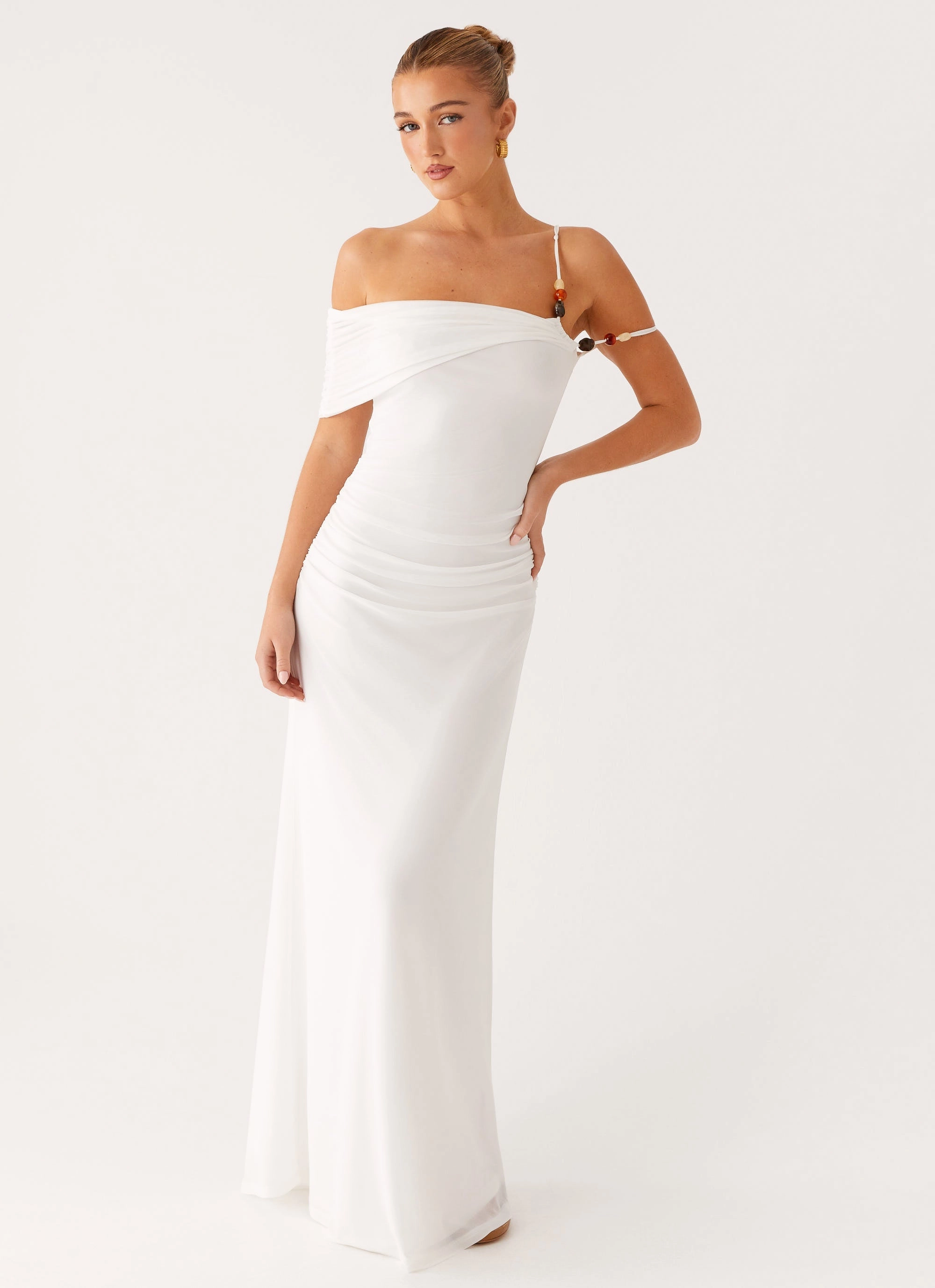 Grace Soft Conquer Maxi Dress - Off White