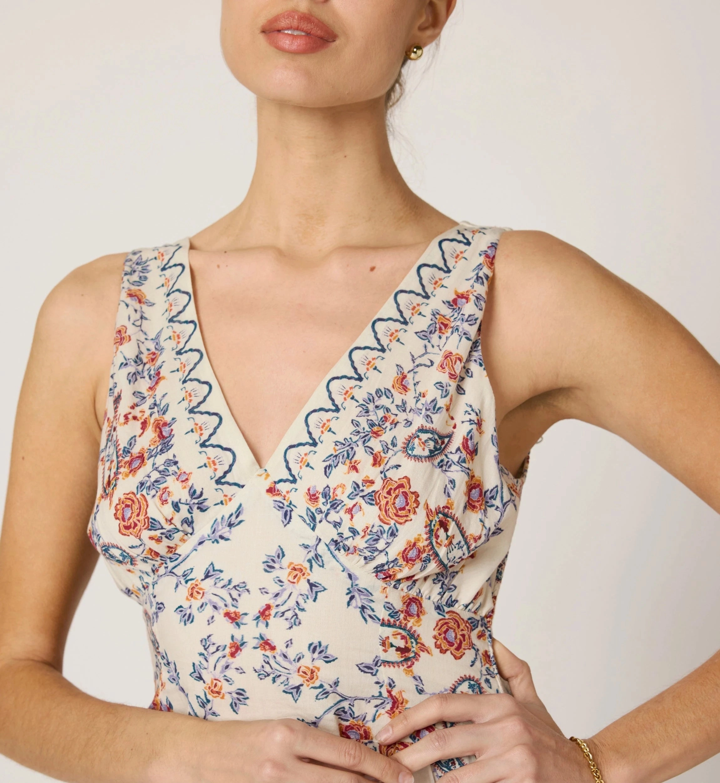 EthicallySourced FlexFit Technology Constance Ankle Dress | La Ramos