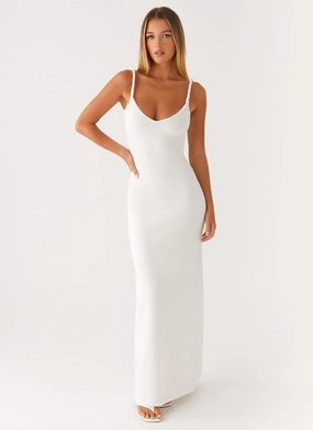 Light Movement Chilly Day Wear Anastasia Maxi Dress - Ivory