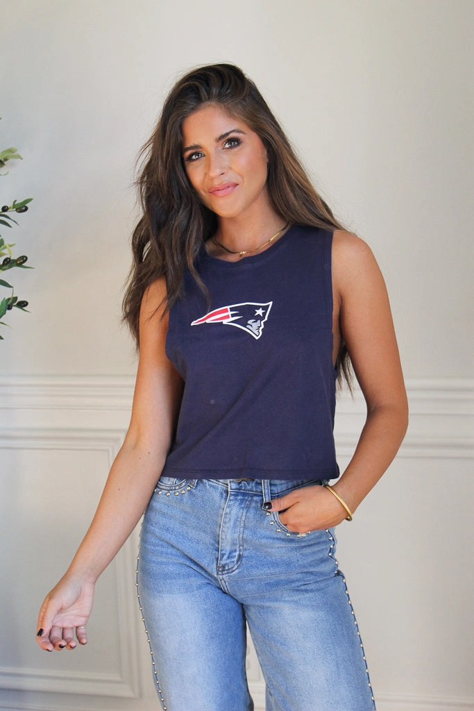 ReflectiveAccents Patriots Crop Tank