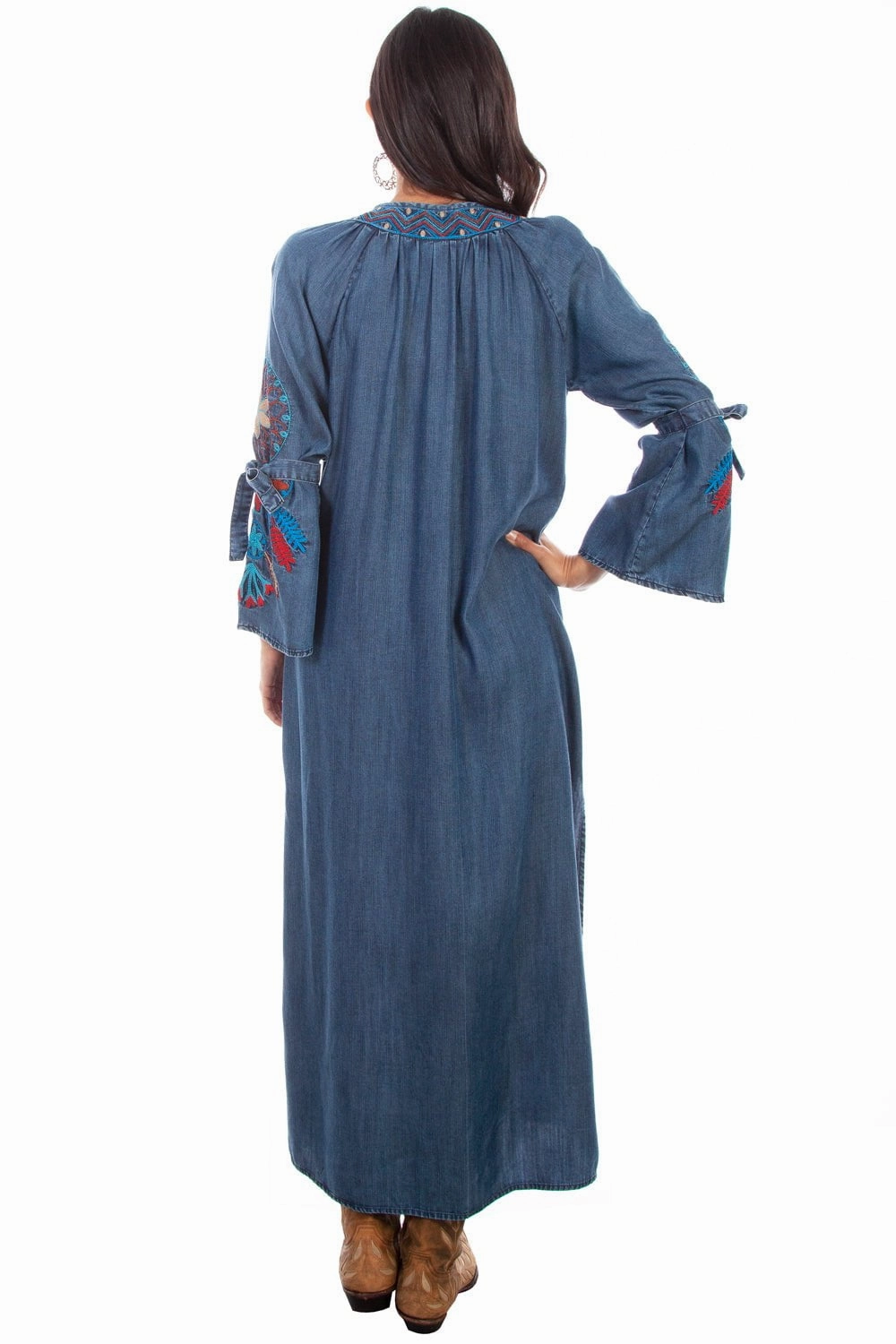 windproof Scully Womens Denim 100% Cotton Dream Catcher Duster