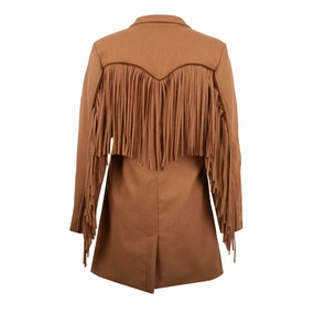 STS Ranchwear Womens Hattie Chestnut 100% Wool Wool Jacket Advanced Layering System