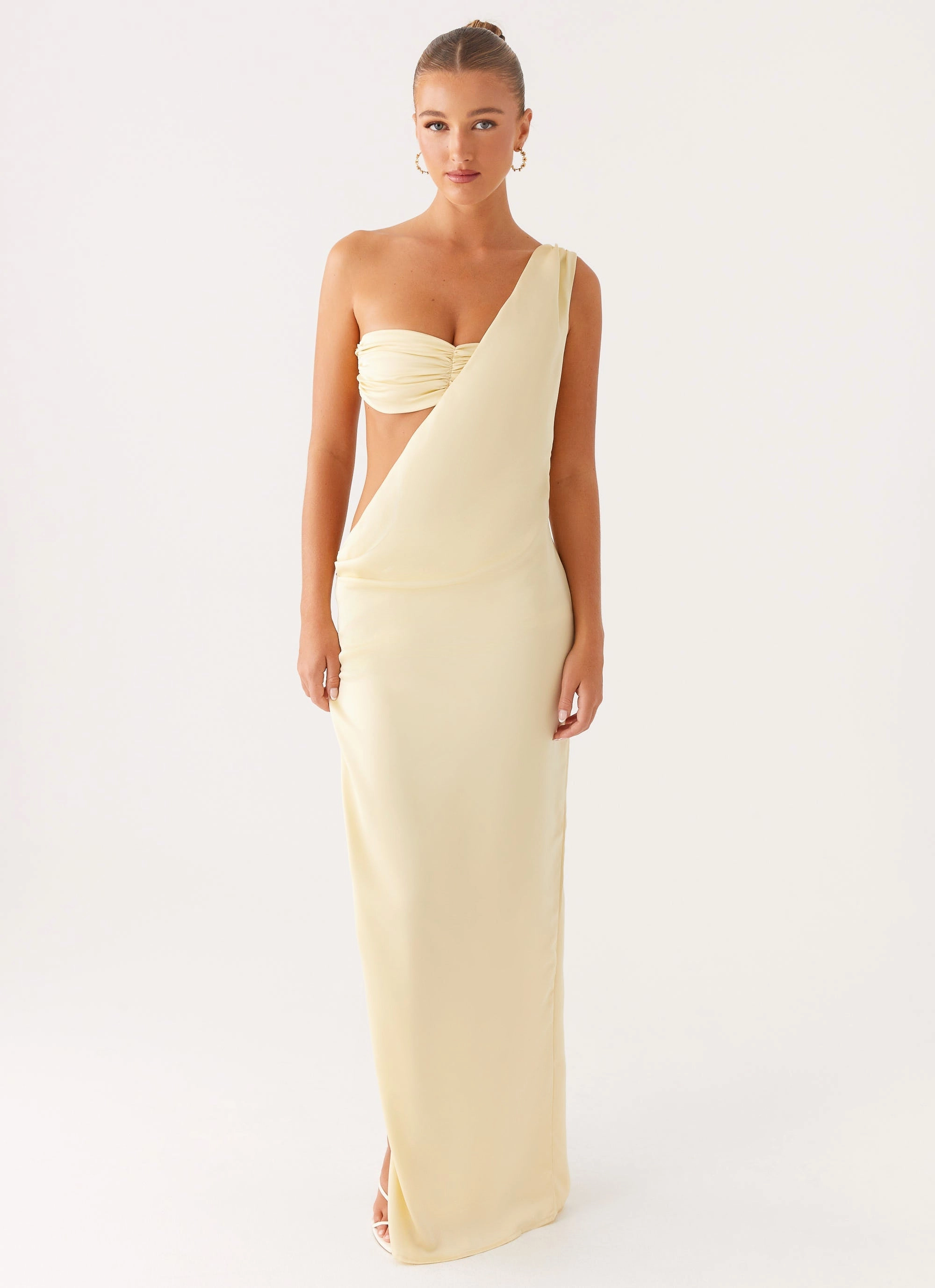 Cooper Maxi Dress - Yellow Mid layer Event Glow