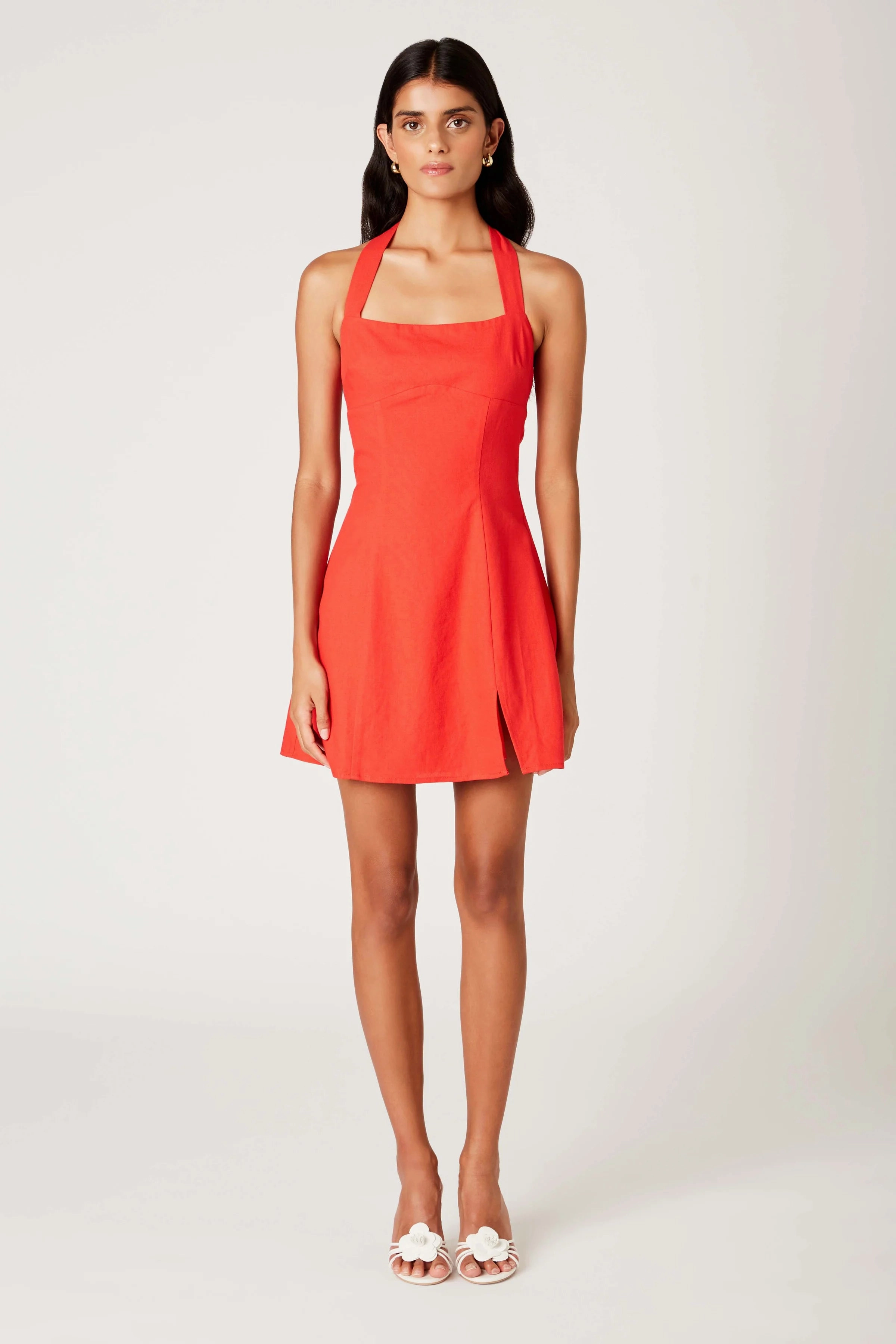 Emil Dress - Cherry Lace Accent Versatile Wear