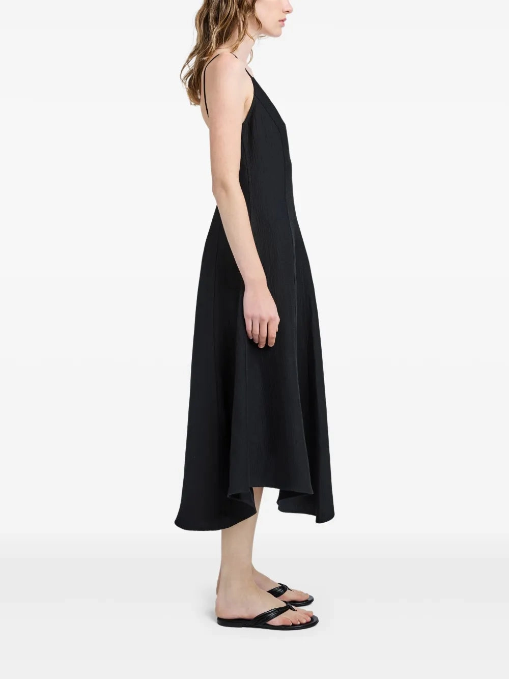 Elaine Dress in Black Tall-Fit