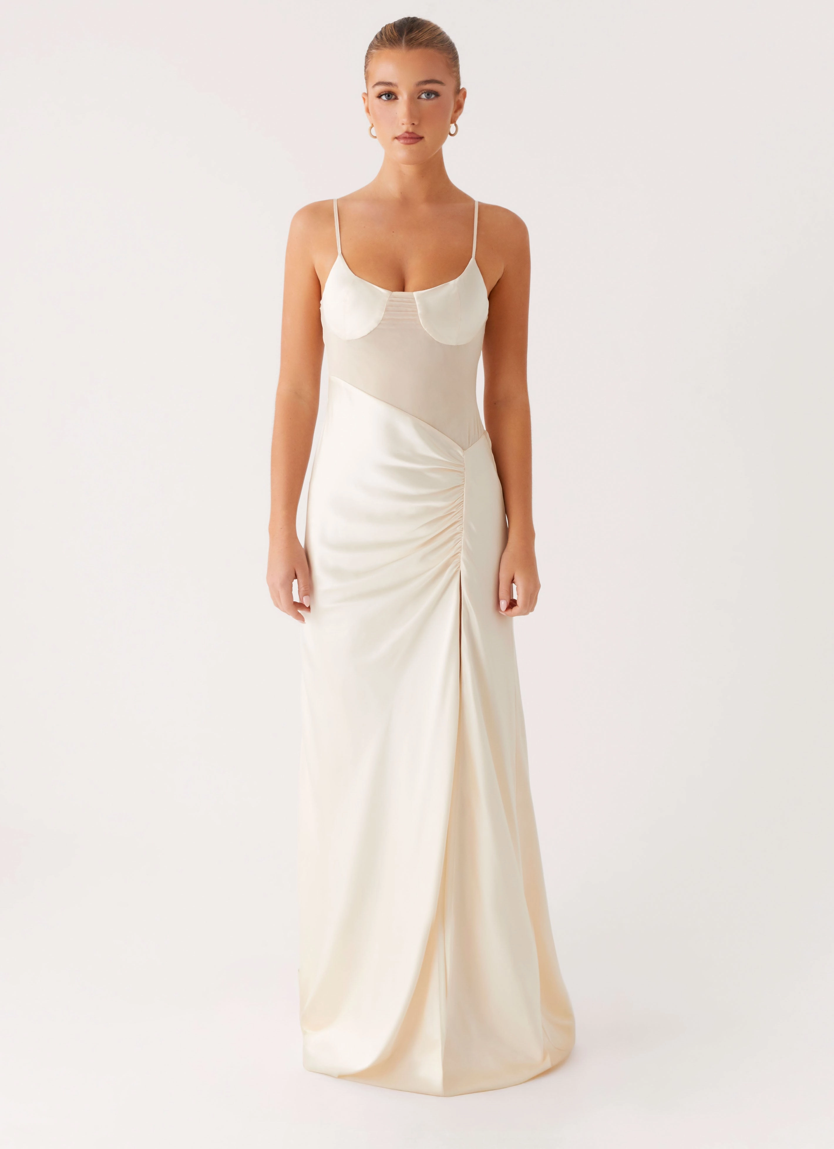 Urban Look Rising Sun Maxi Dress - Off White