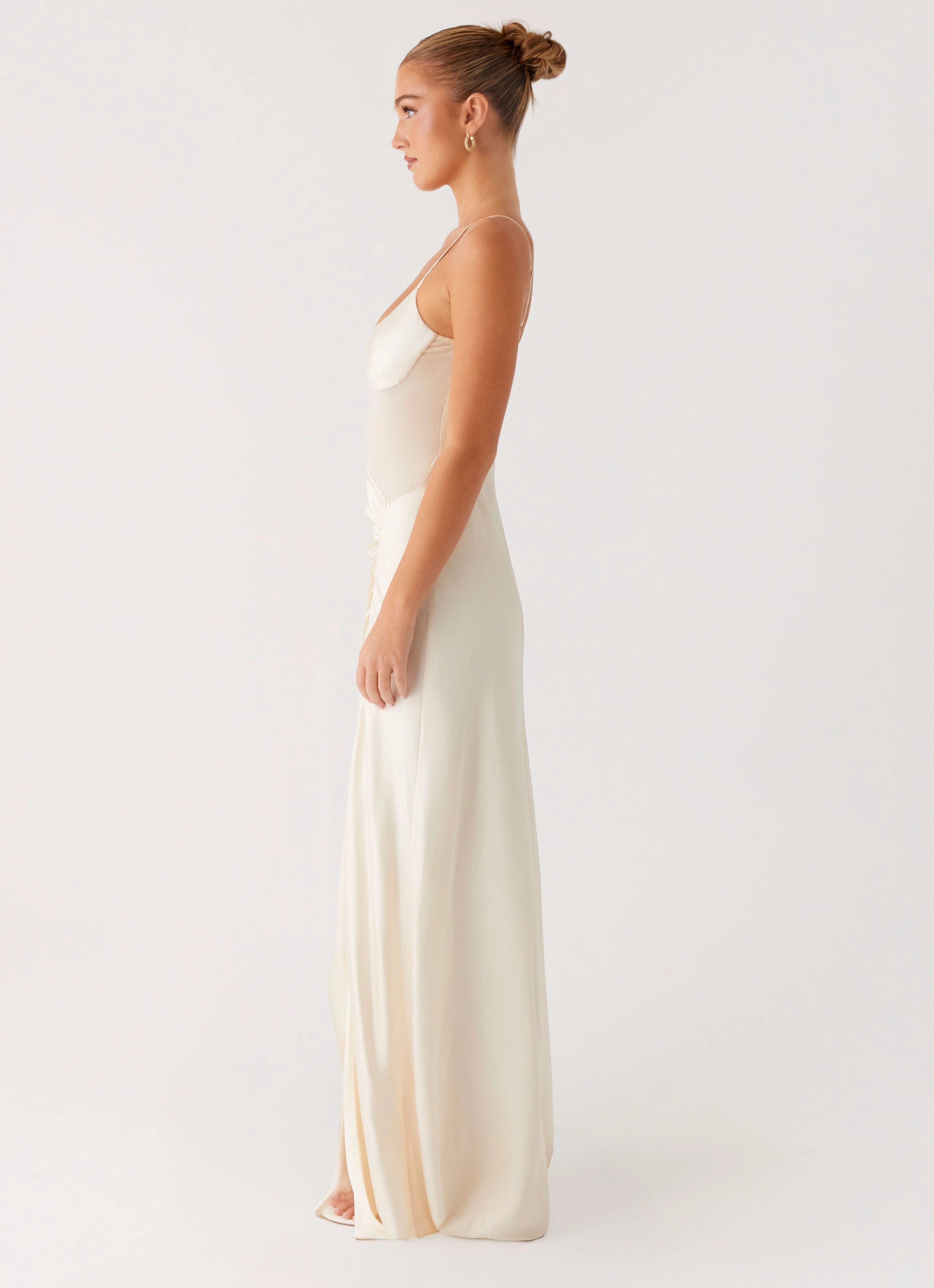 Rising Sun Maxi Dress - Off White Versatile dress for layering Texture Rich