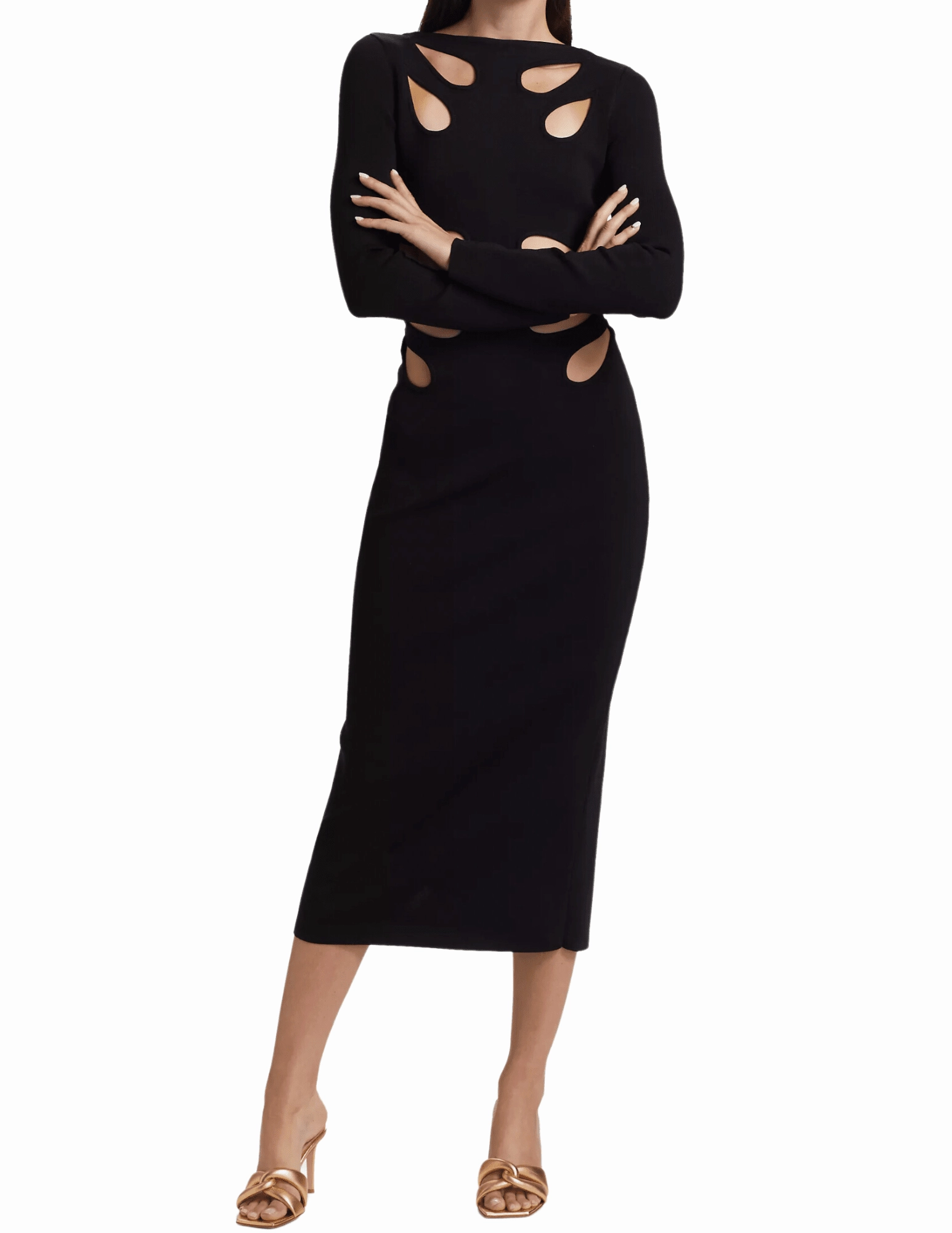 Cult Gaia Anaria Knit Dress Urban Drape