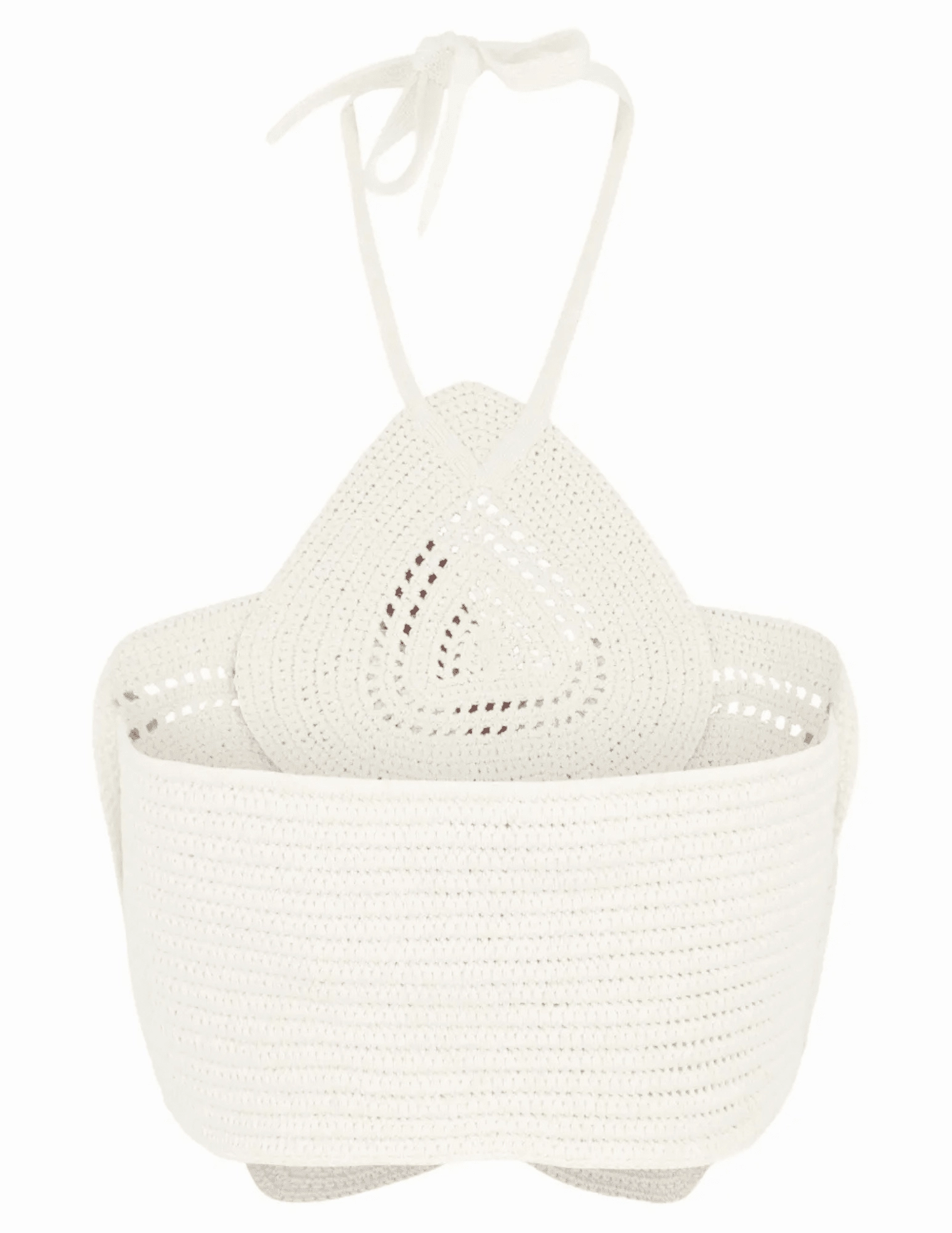 Cult Gaia Emelia Crochet Halter Top Non Irritating