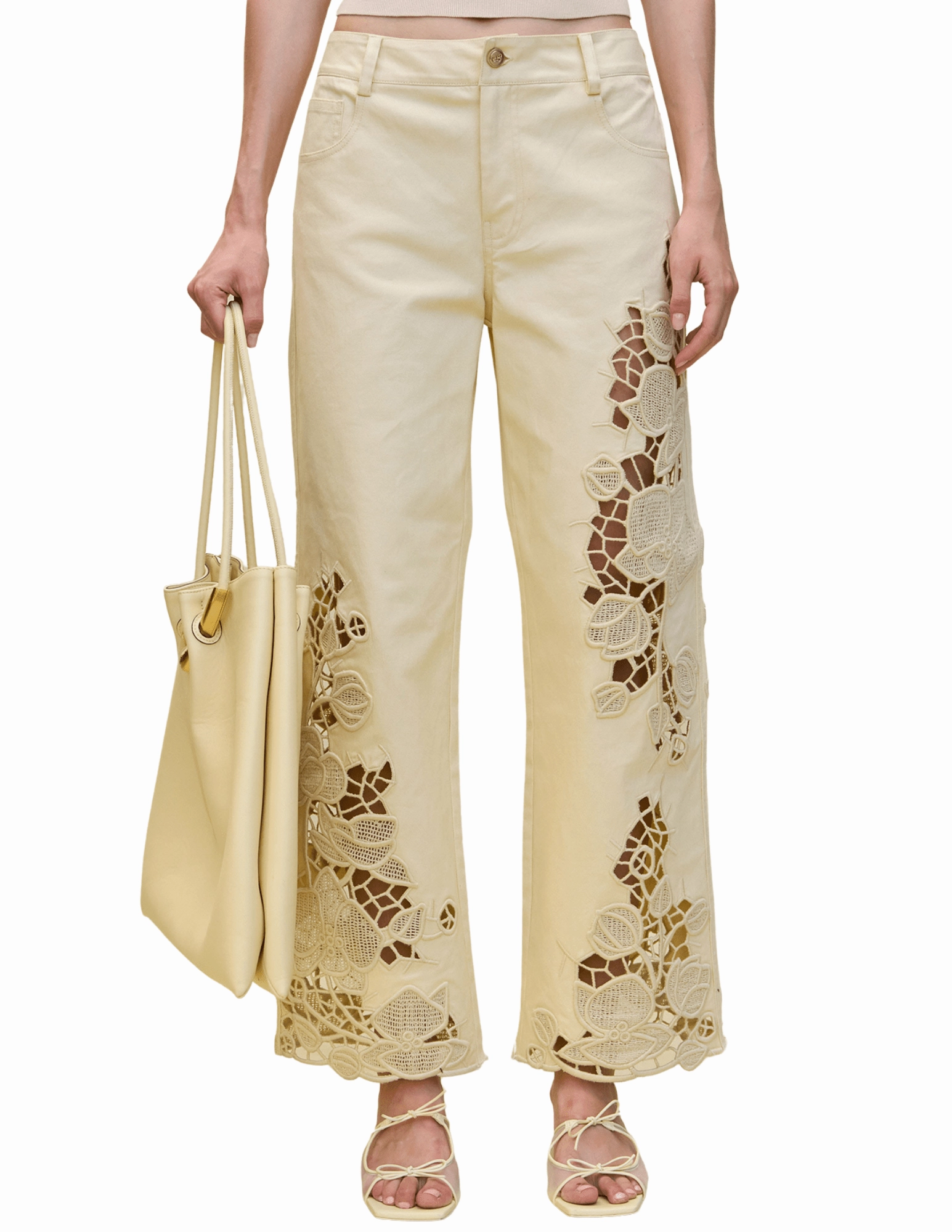 Cult Gaia Joy Straight Leg Pant Perfectly Fit Essential Wear