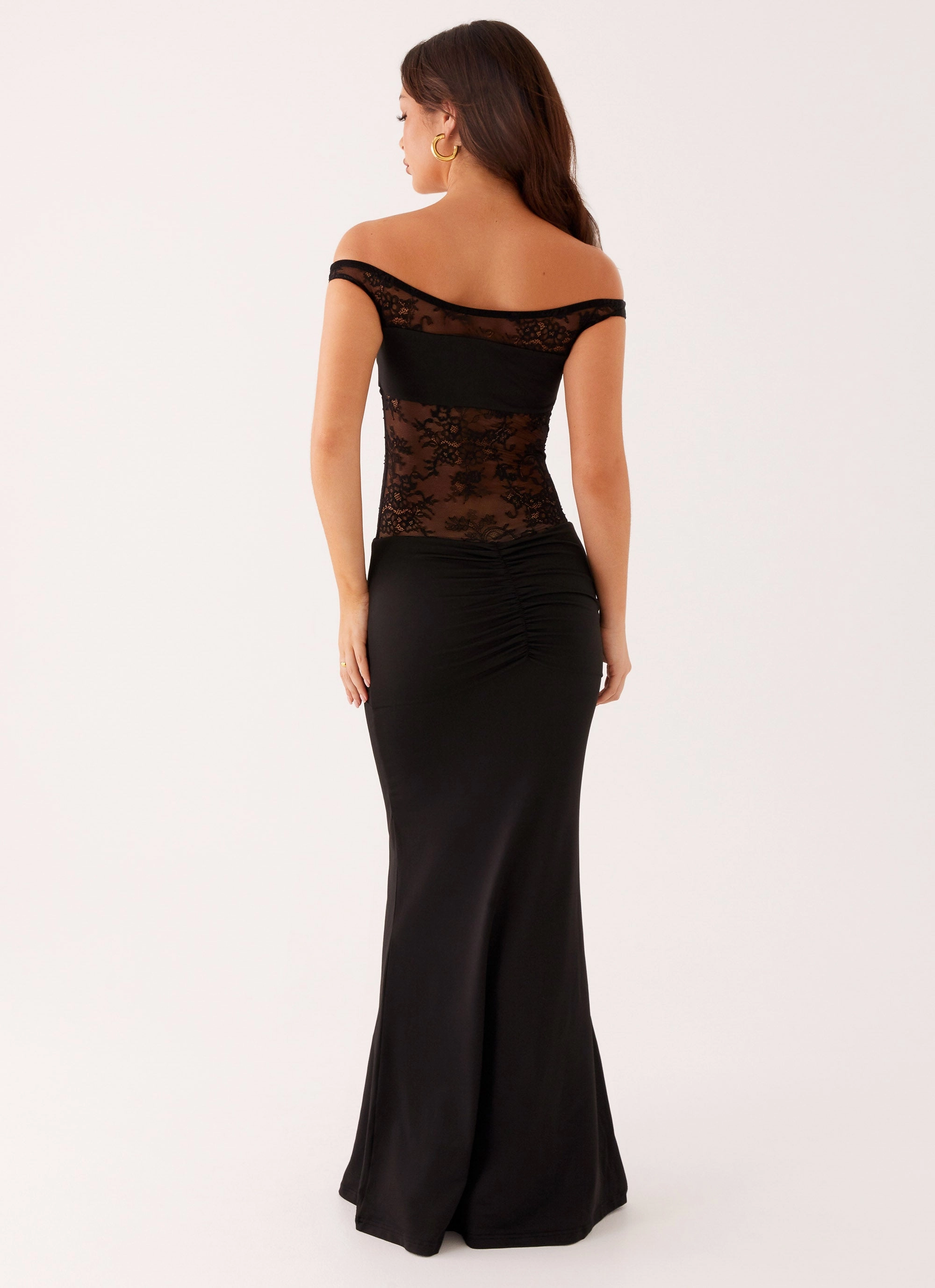 Virgo Maxi Dress - Black Polished Wear