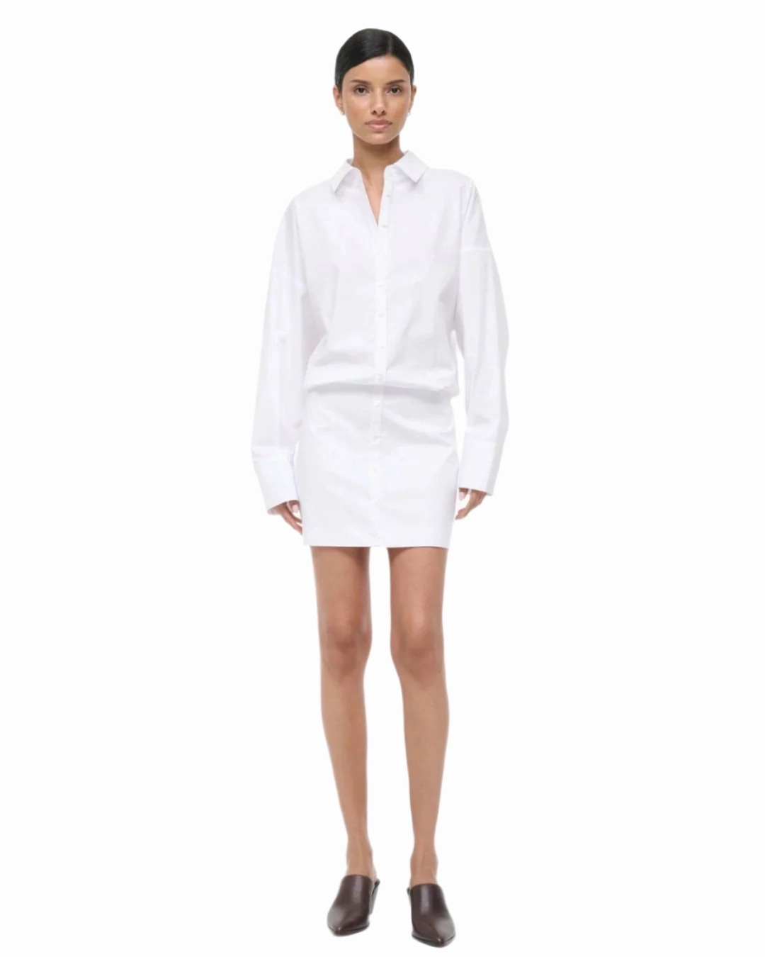 Cynthia Dress in White Smart and Relaxed