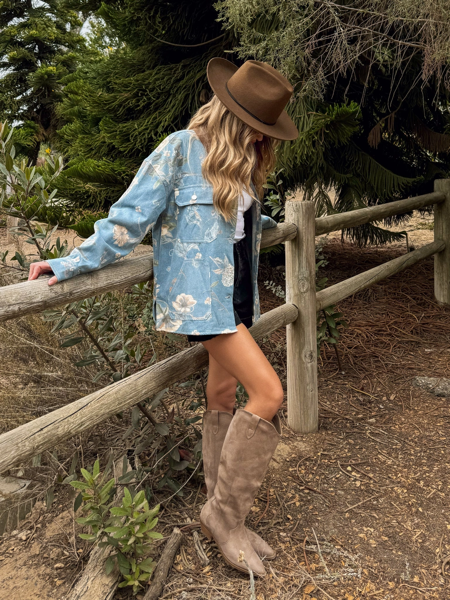 Outdoor Ready Moisture Wicking Inner Dakota Floral Barn Jacket