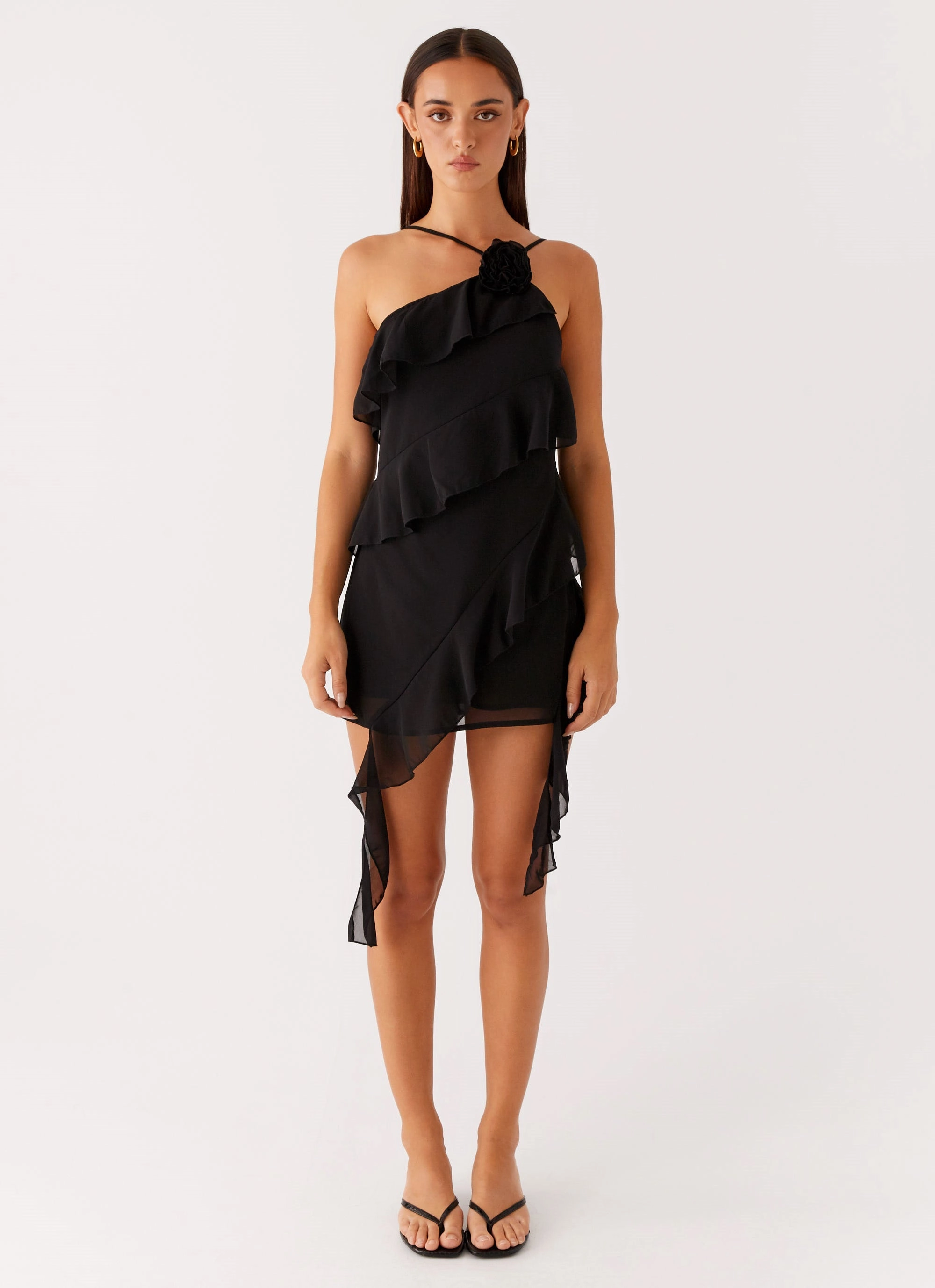 Sita Mini Dress - Black Comfort Mode