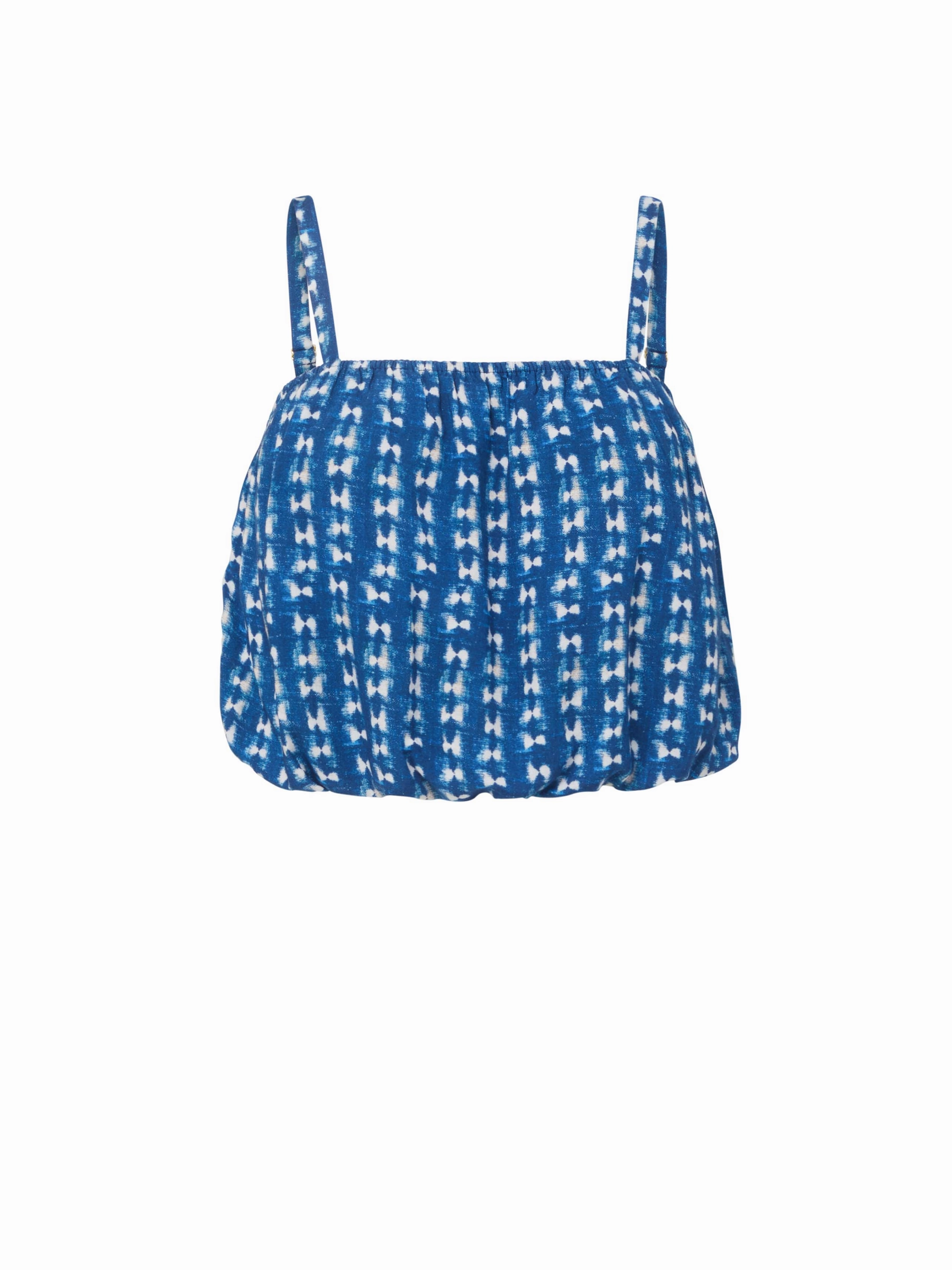 Dani Top In Denim Tides Moisture wicking