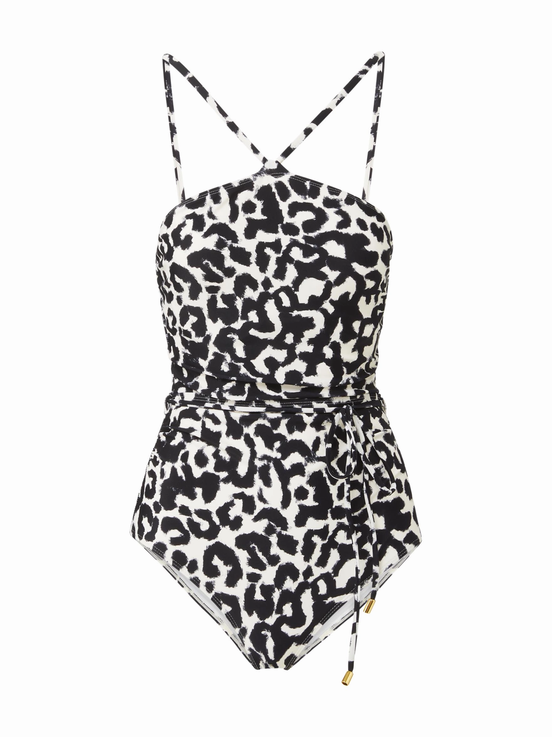 Daphne One Piece Mia Leopard Coastal Attire High Compression Fit
