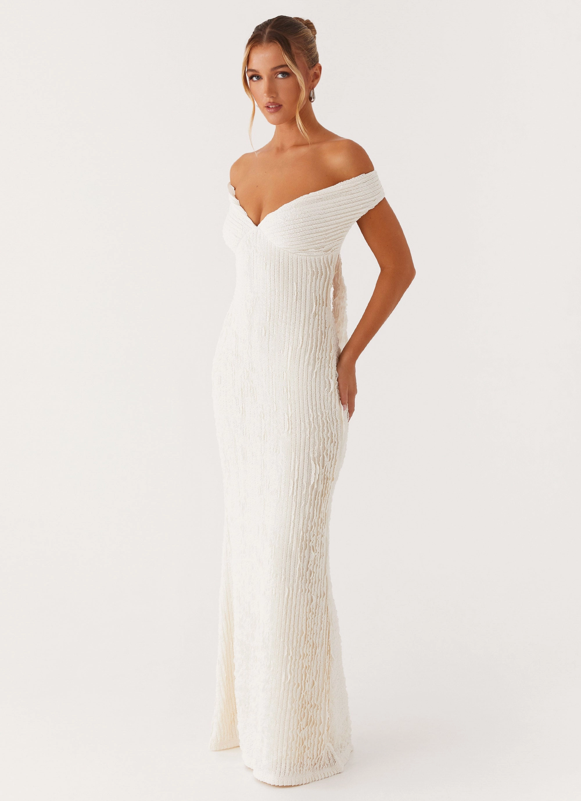 Chantelle Maxi Dress - Ivory Flexible Style