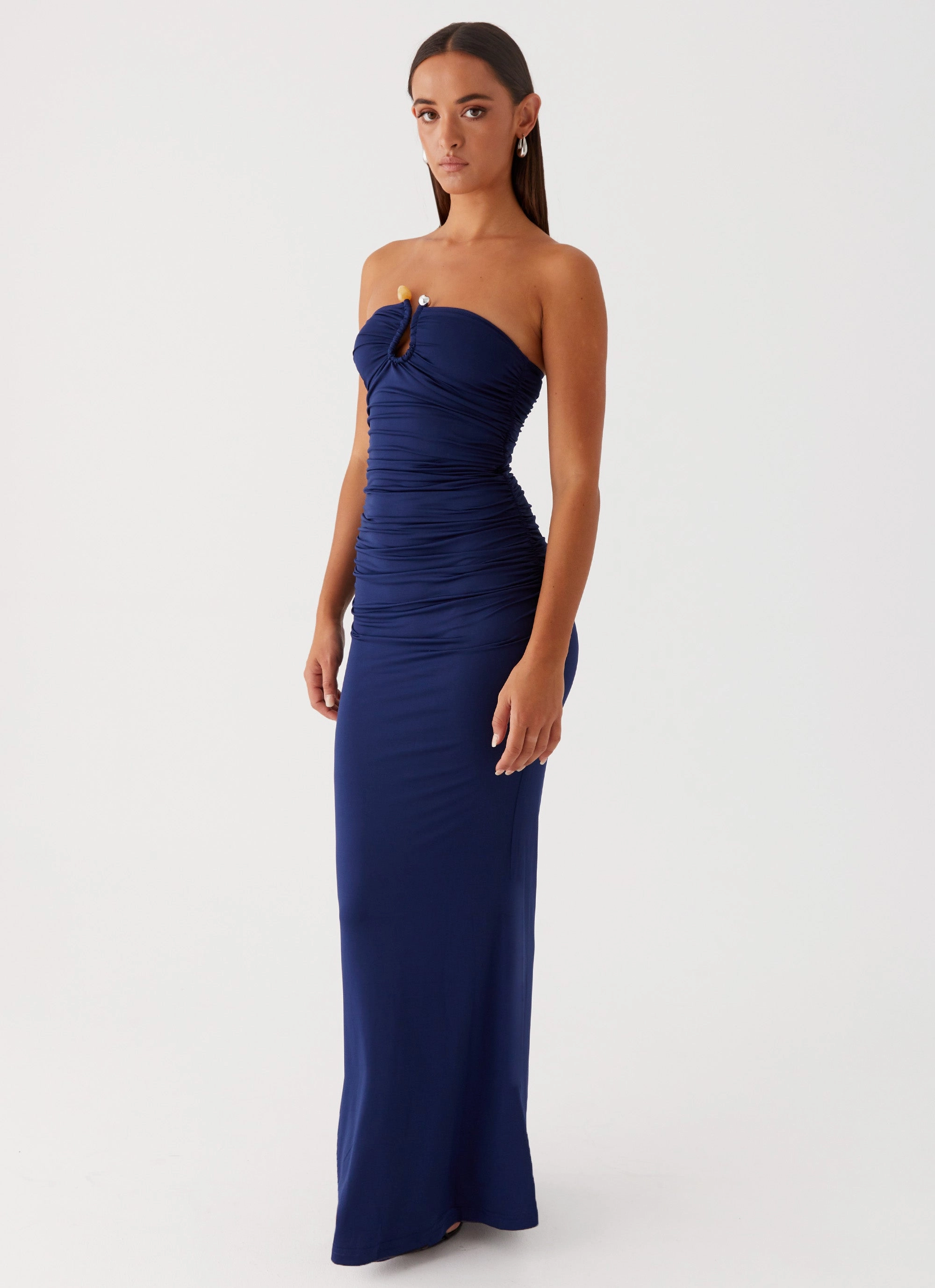 City Essential Perfect Fit Wear Rudy Maxi Dress - Navy