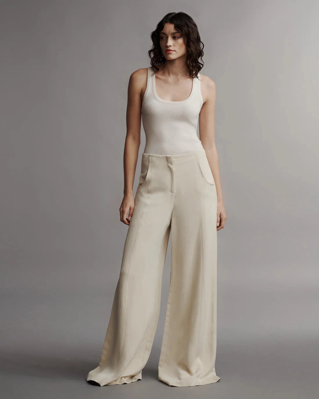 Classic Design Ripstop Reinforcement Demie Pant in French Butter