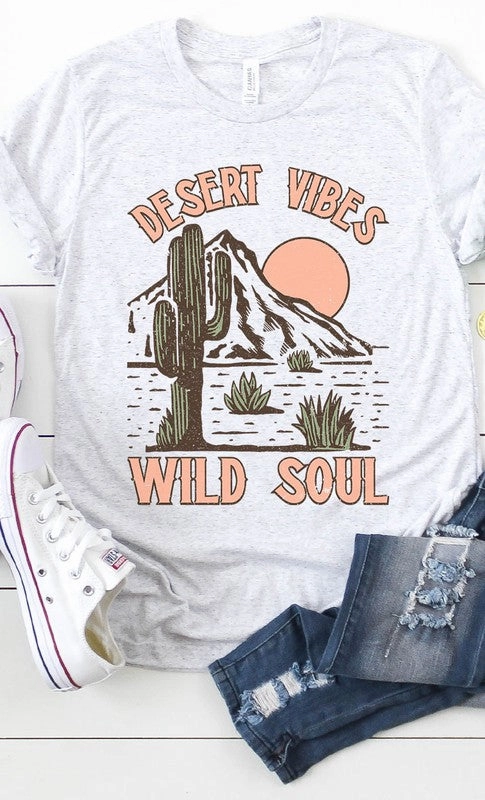 Fit For Movement Desert Vibes Wild Soul Graphic Tee S-XL