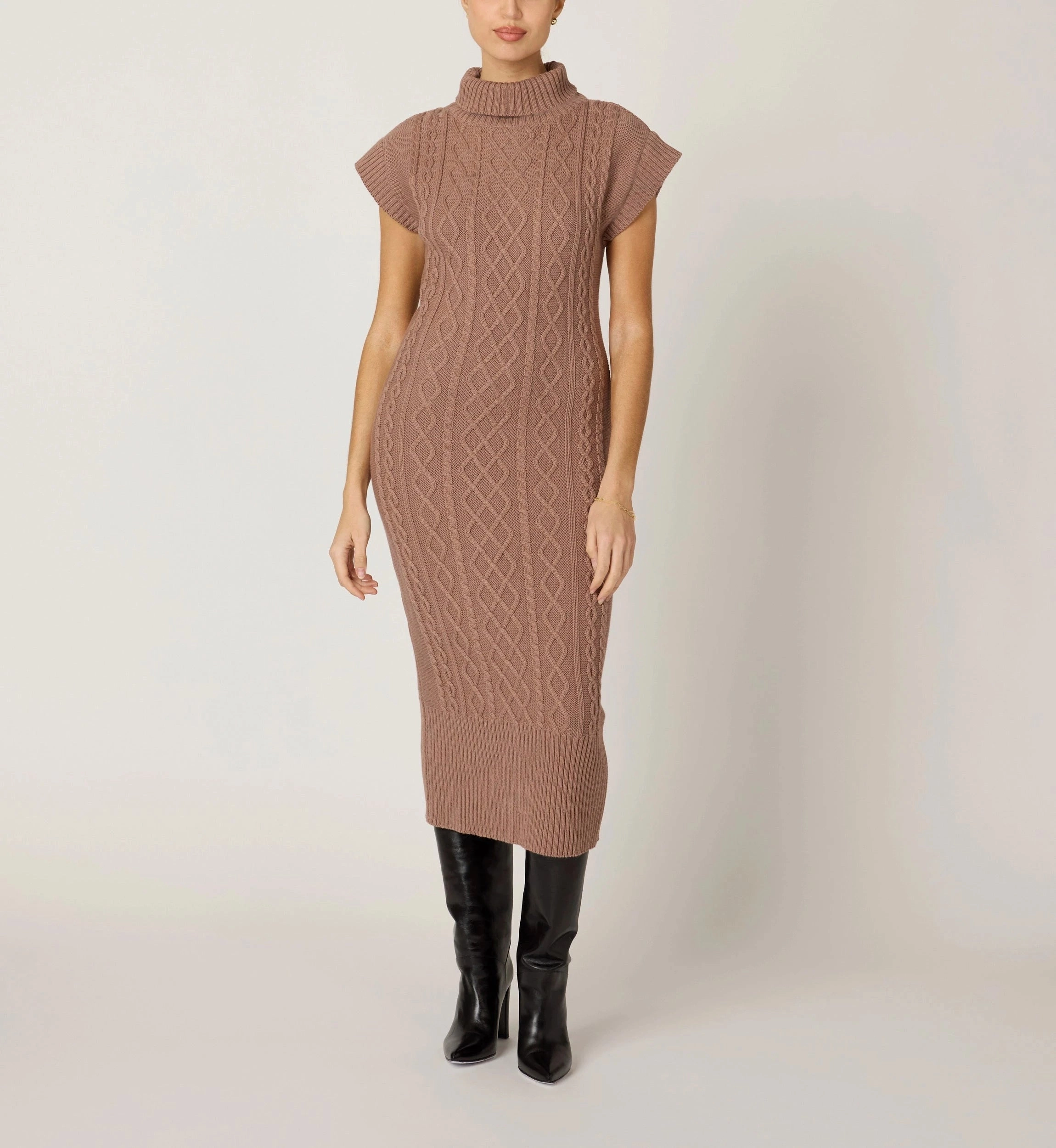 Fresh Look Office Friendly Shana Midi Dress | Woodrose